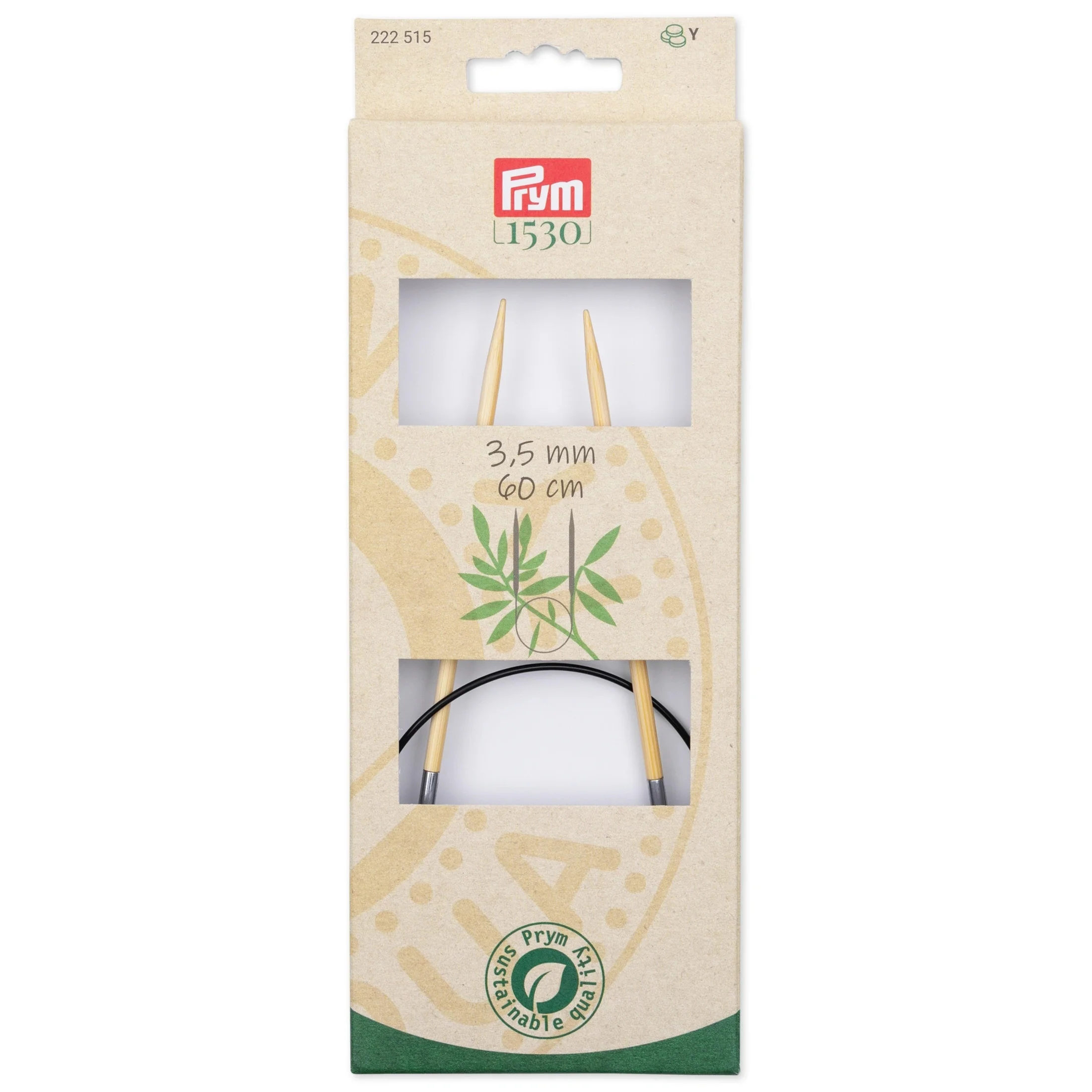 24" Circular Knitting Needles, Bamboo - Image 8