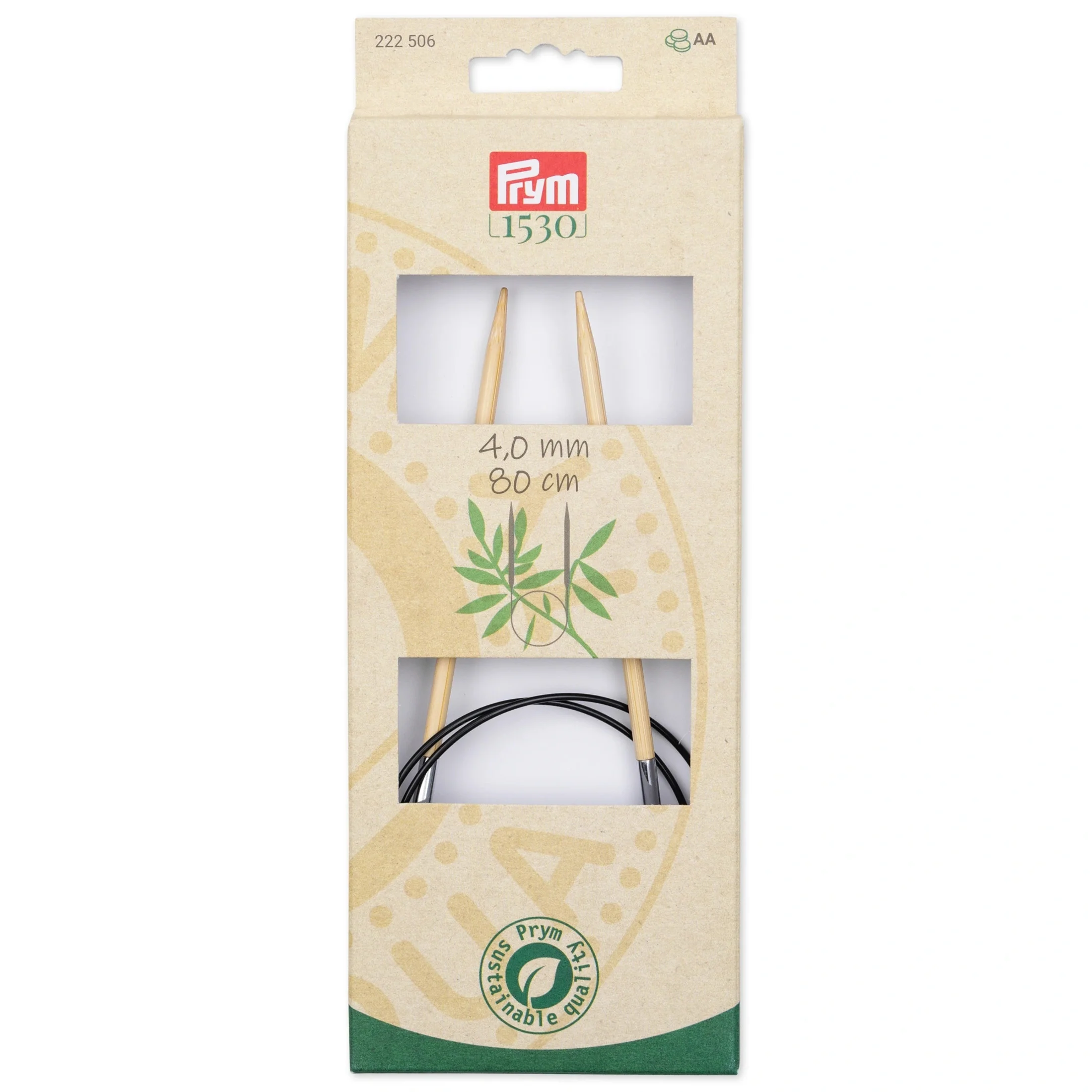 32" Circular Knitting Needles, Bamboo - Image 11