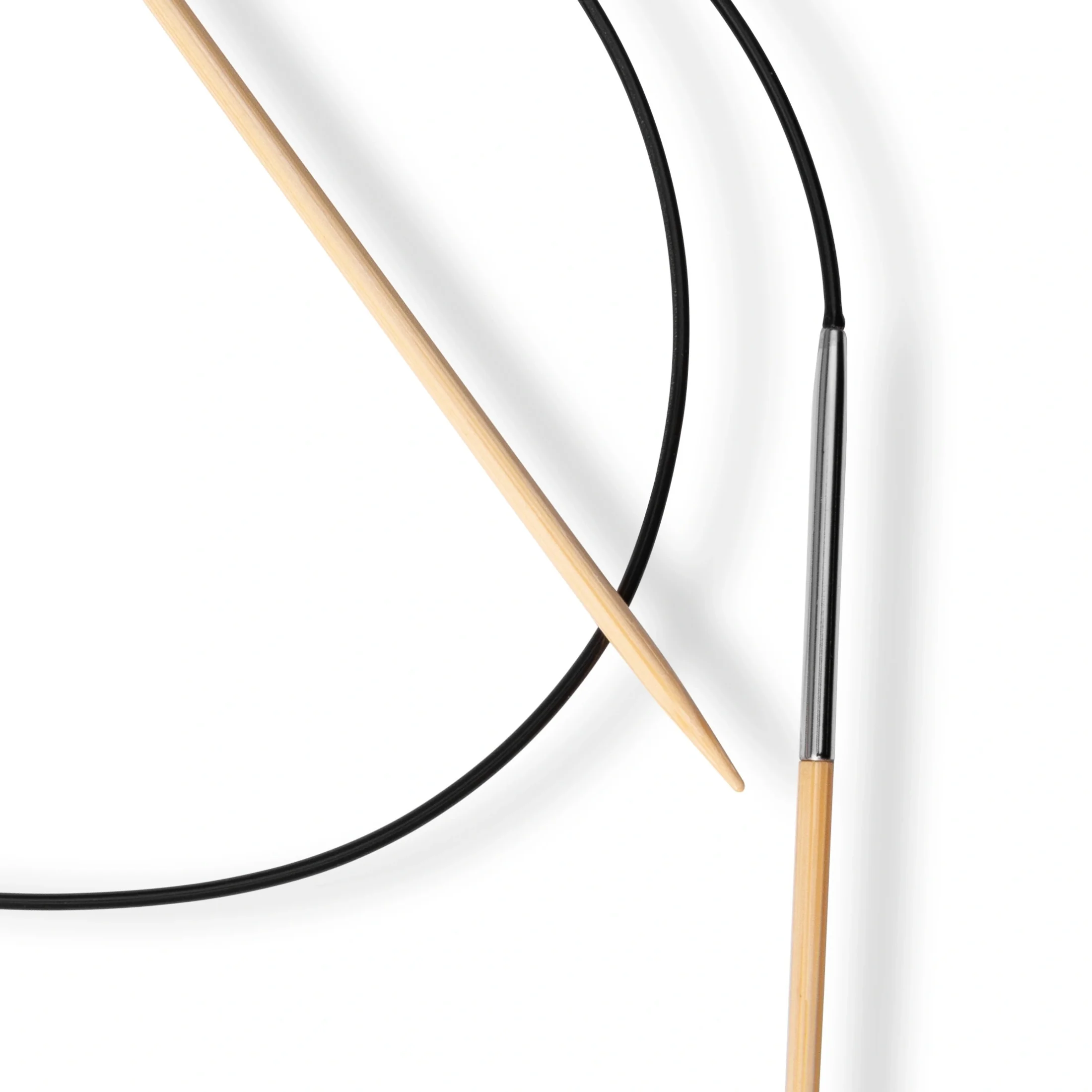 32" Circular Knitting Needles, Bamboo - Image 3