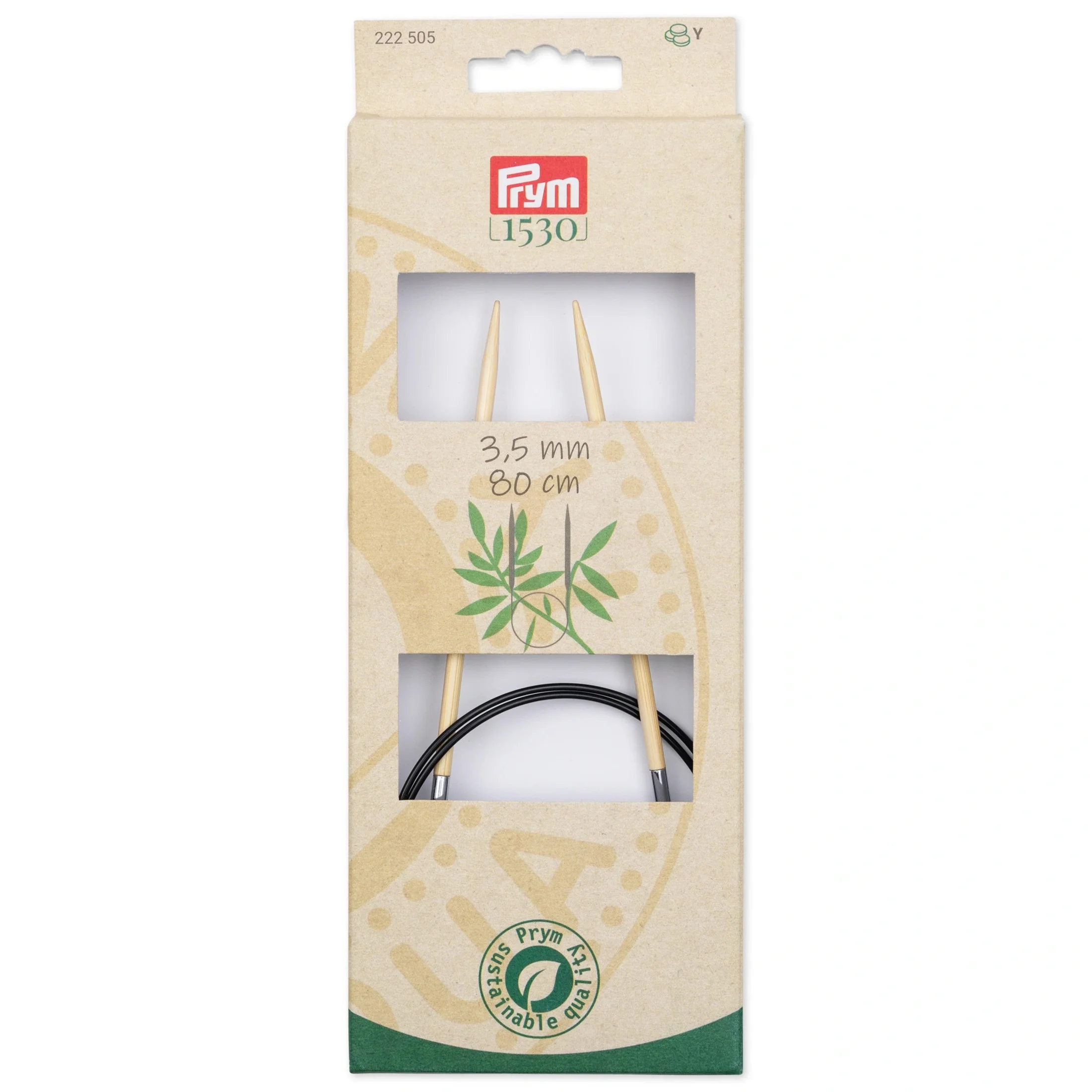 32" Circular Knitting Needles, Bamboo - Image 8