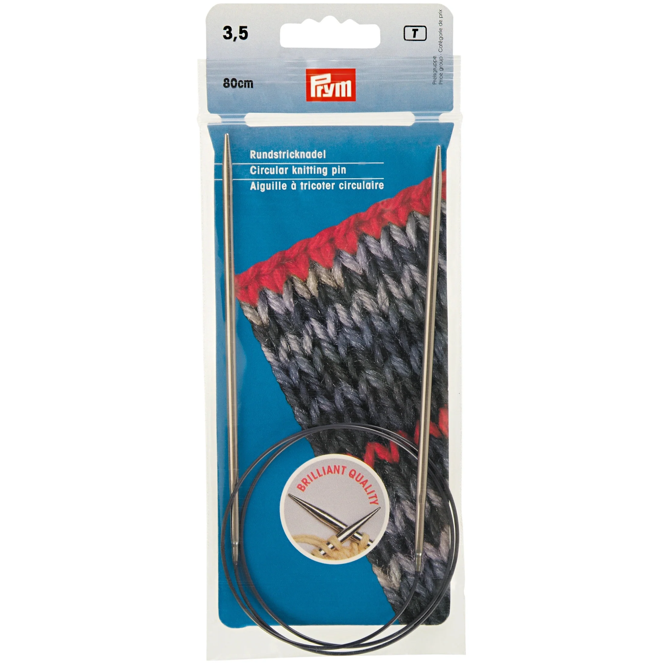 32" Circular Knitting Needles, Brass - Image 5