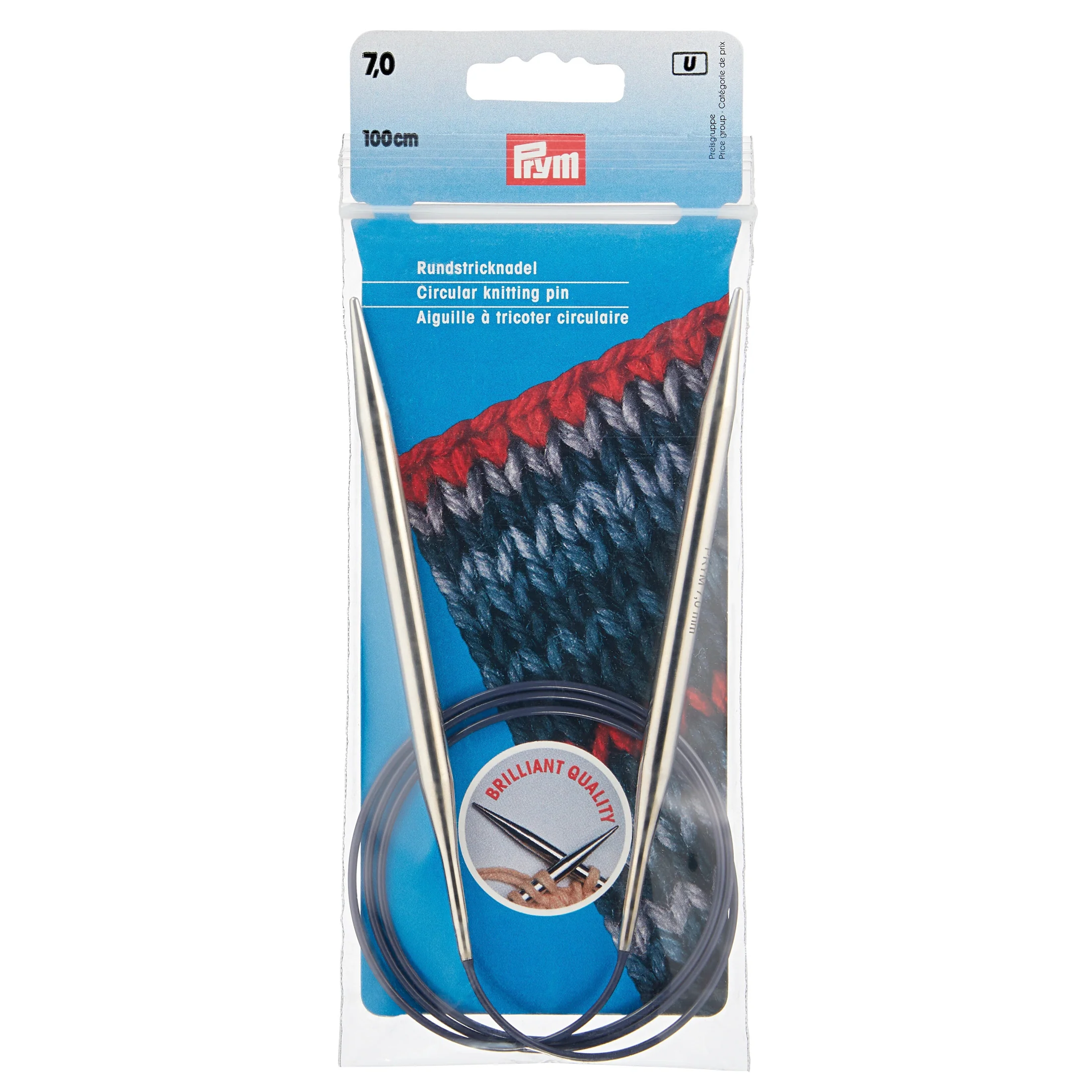 40" Circular Knitting Needles, Brass - Image 11