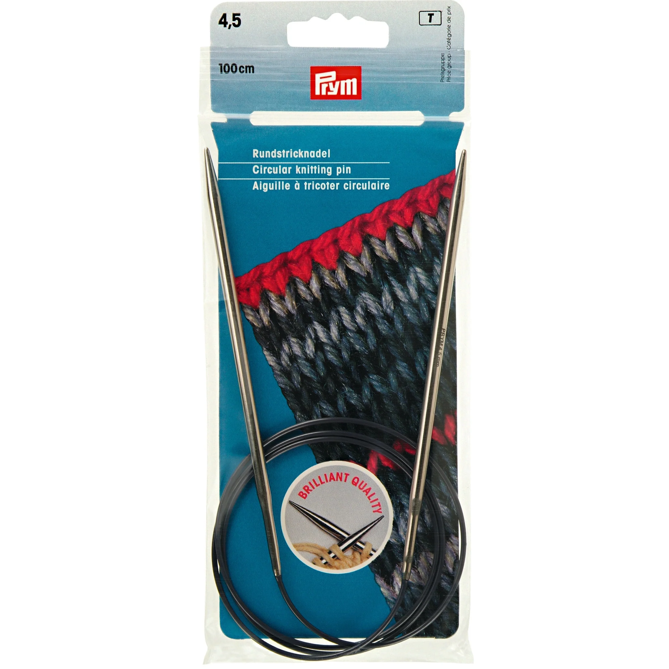 40" Circular Knitting Needles, Brass - Image 6