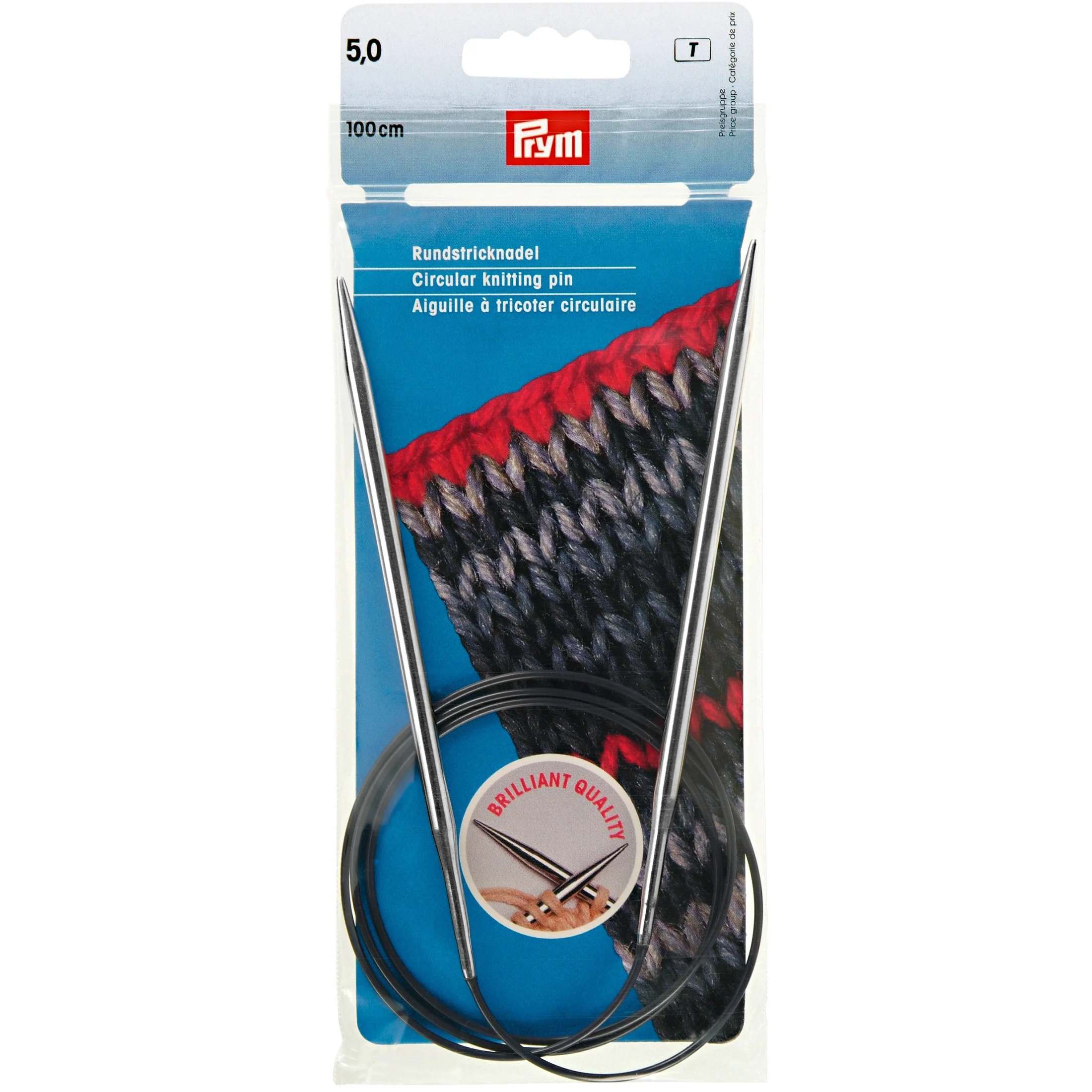 40" Circular Knitting Needles, Brass - Image 7
