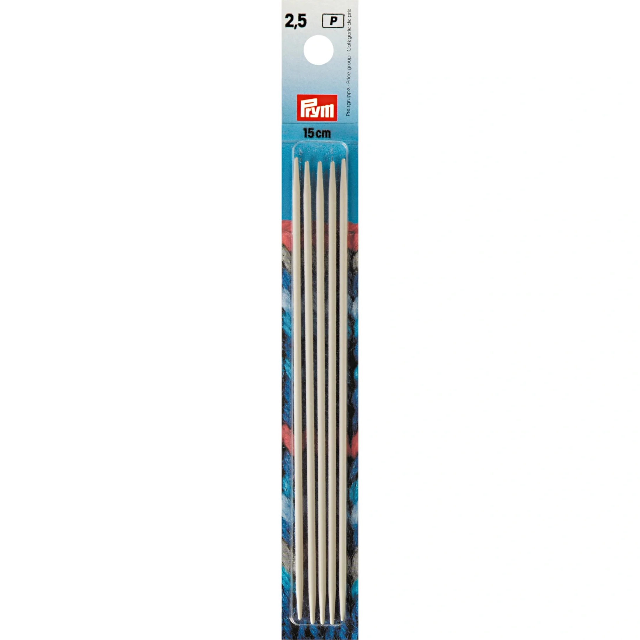 6" Double Point Knitting Needles, Aluminum - Image 3