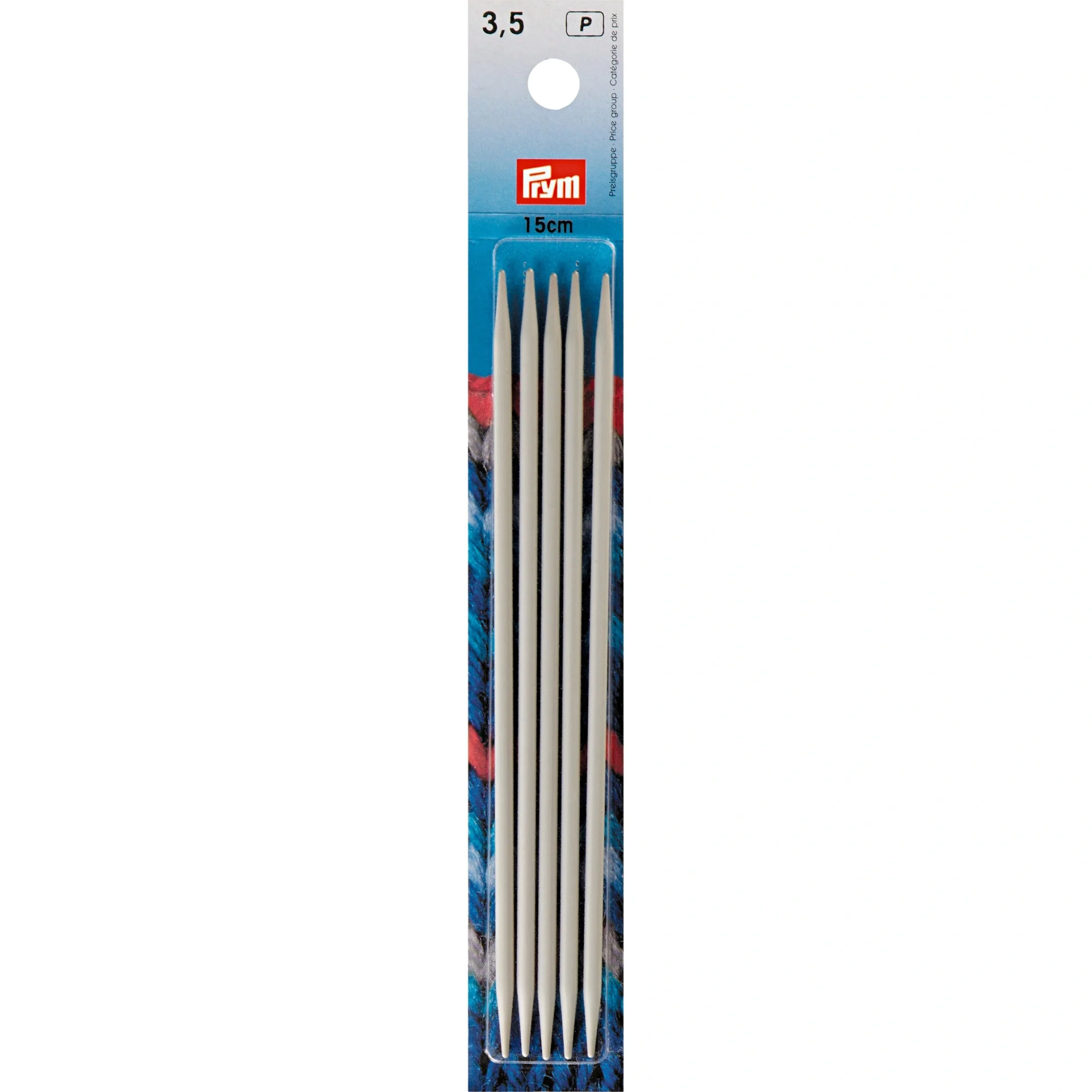 6" Double Point Knitting Needles, Aluminum - Image 5
