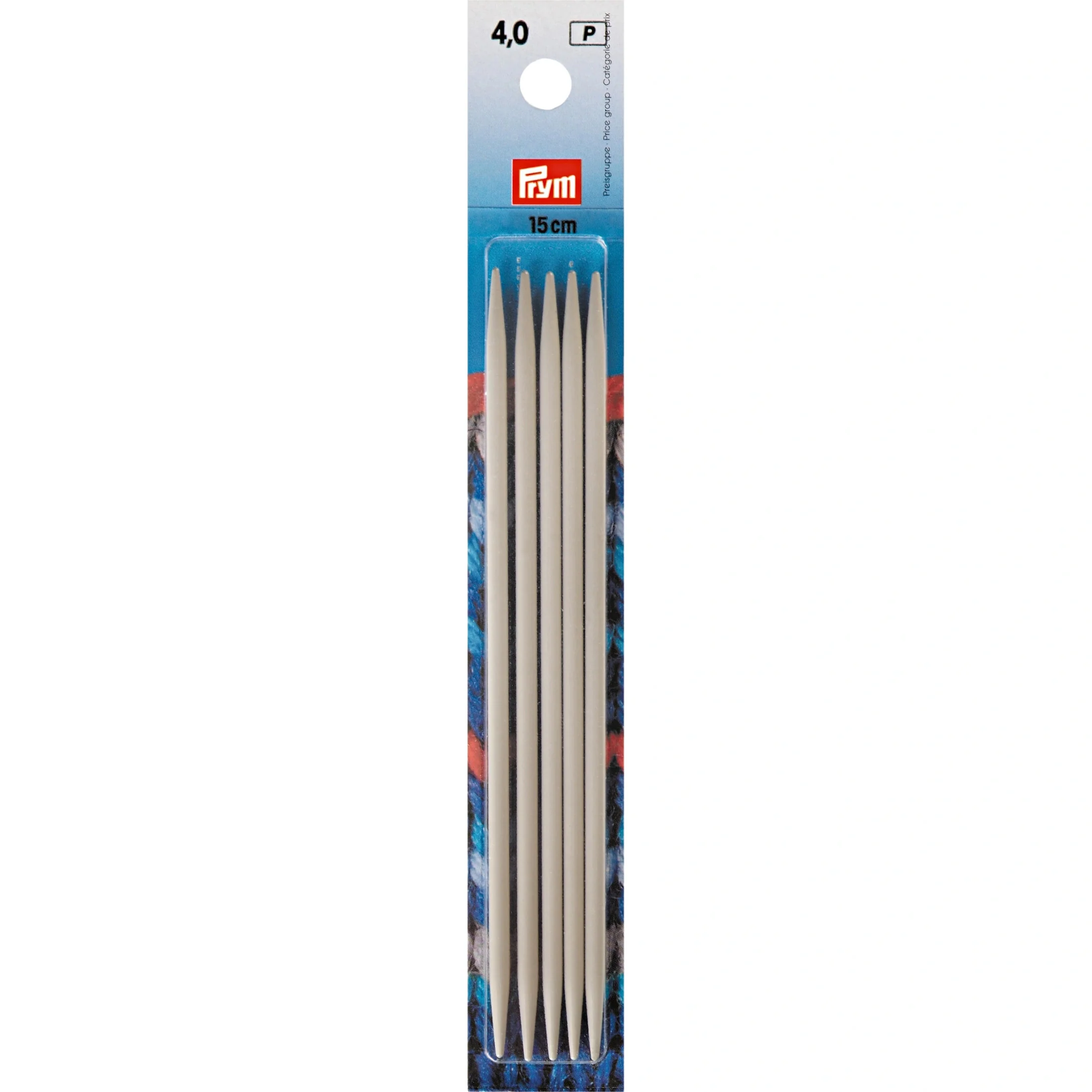 6" Double Point Knitting Needles, Aluminum - Image 6