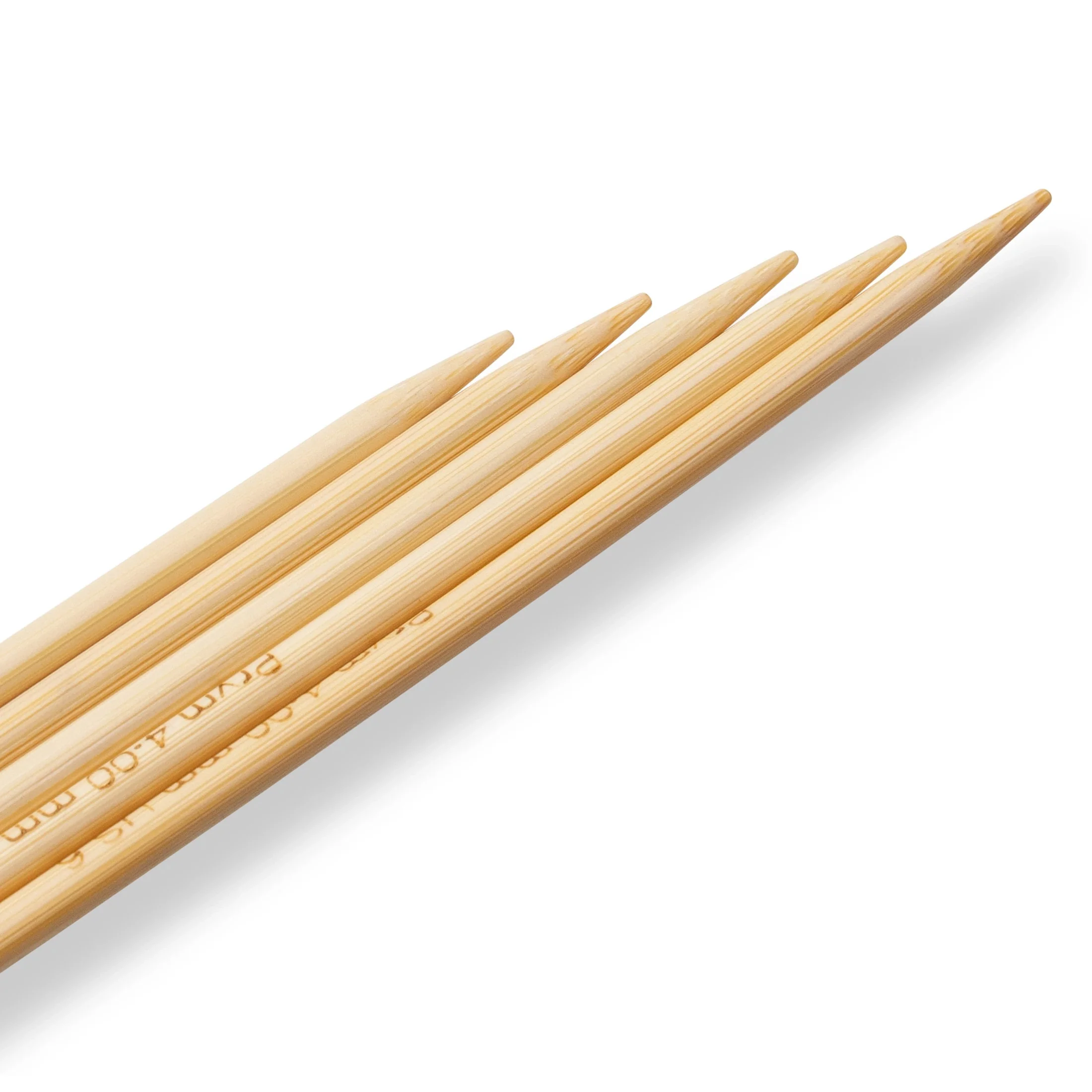 6" Double Point Knitting Needles, Bamboo - Image 15