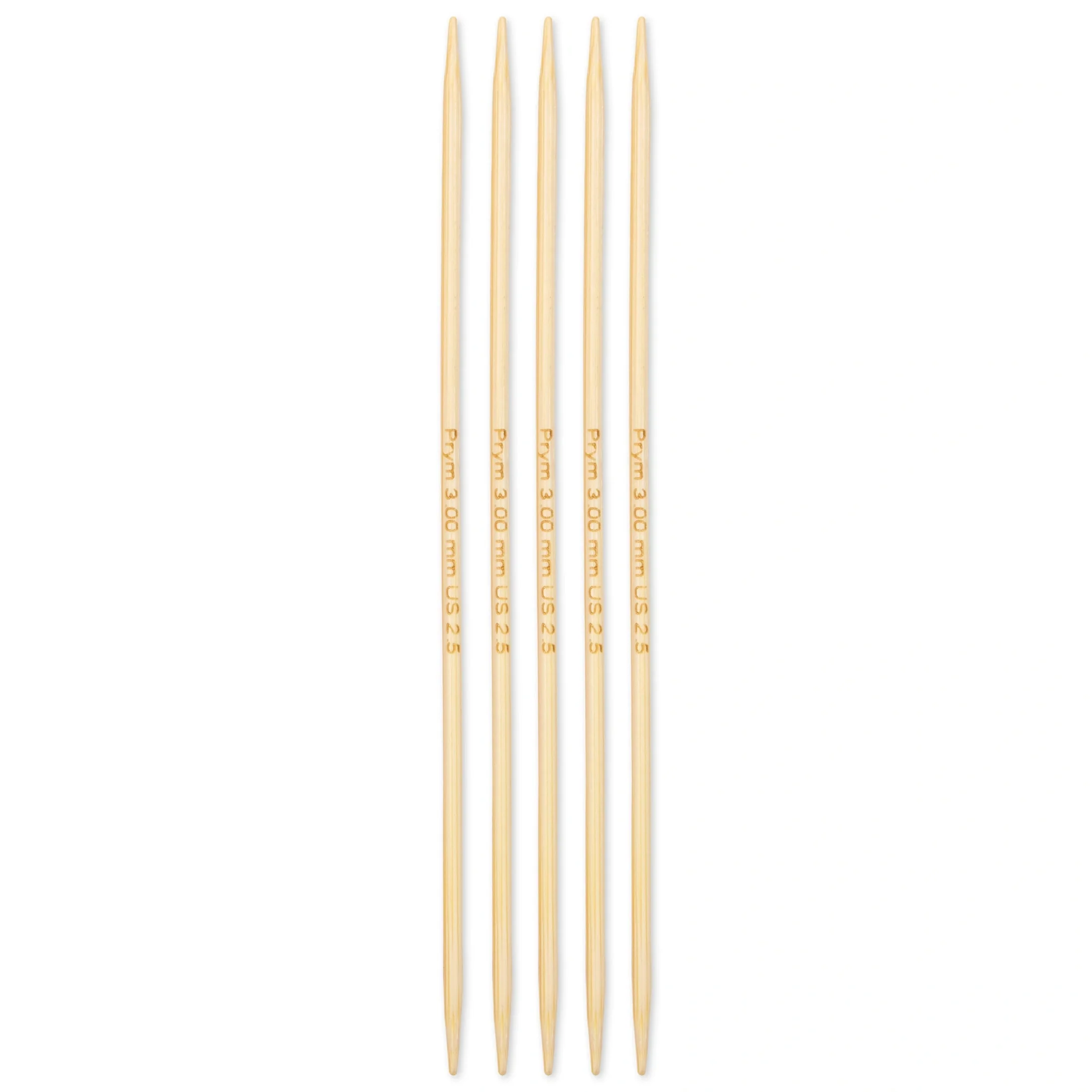 6" Double Point Knitting Needles, Bamboo - Image 7