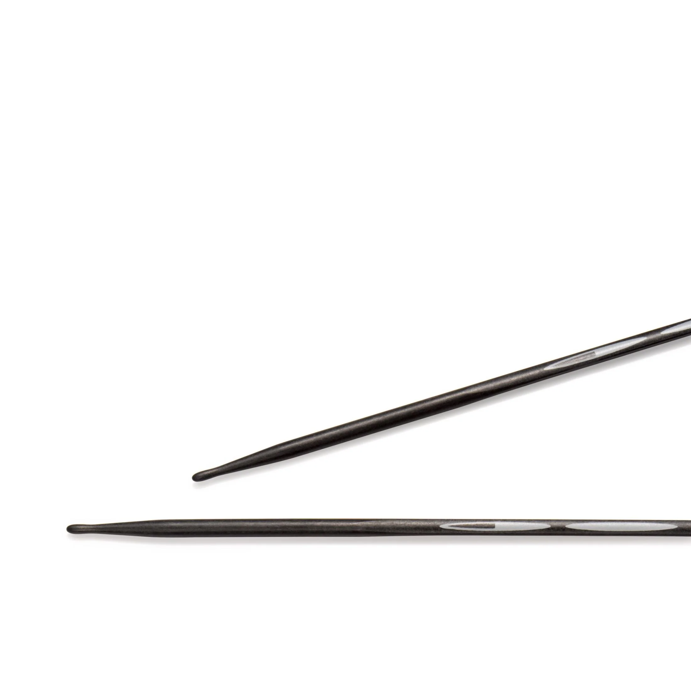 6" Ergonomic Double Point Knitting Needles, Carbon - Image 3