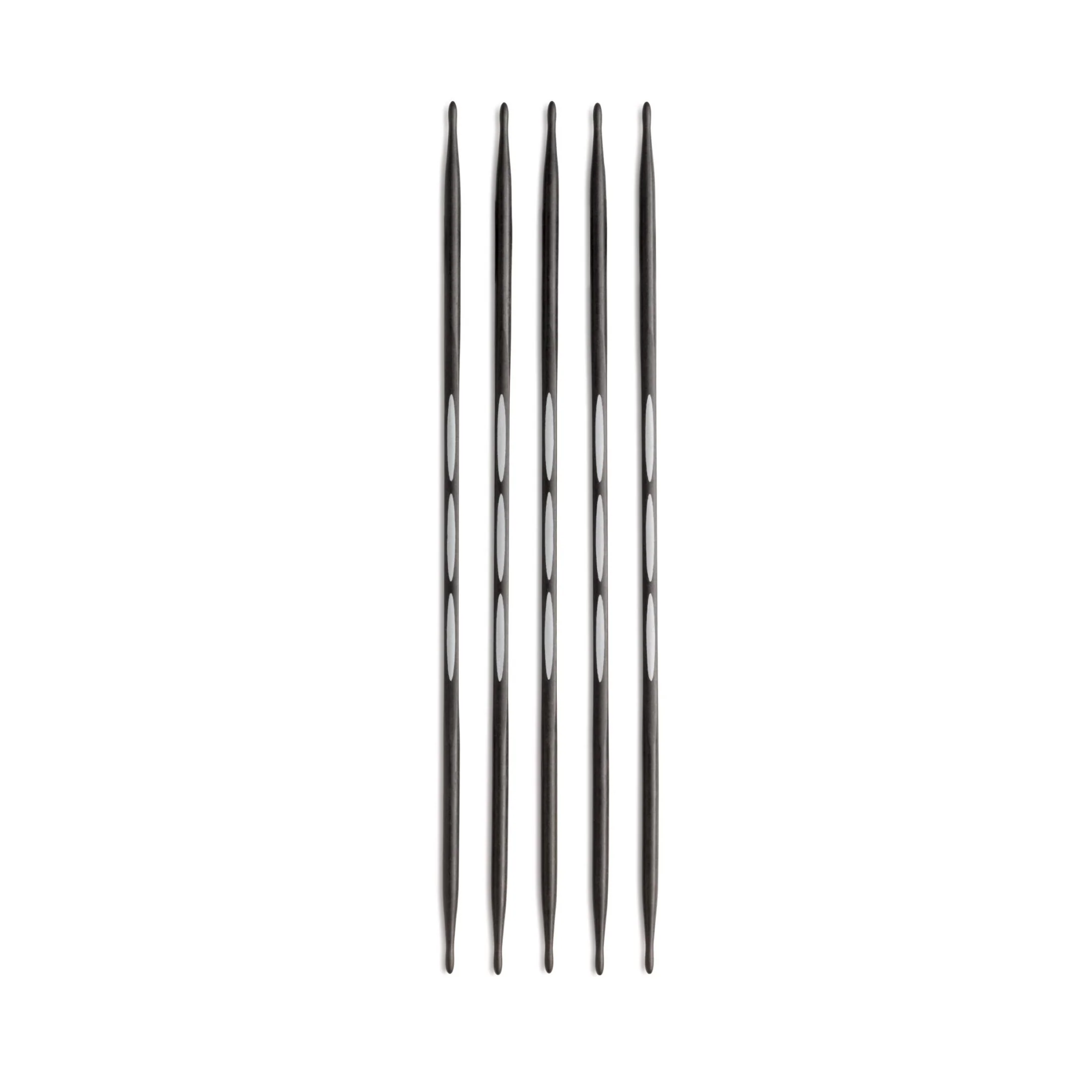 6" Ergonomic Double Point Knitting Needles, Carbon - Image 4