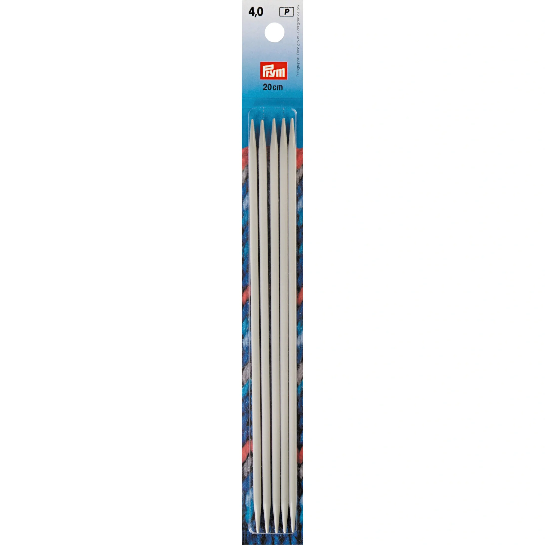 8" Double Point Knitting Needles, Aluminum - Image 5