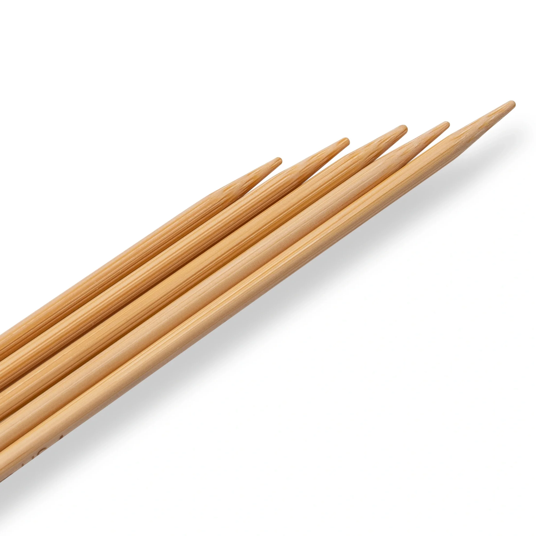 8" Double Point Knitting Needles, Bamboo - Image 12