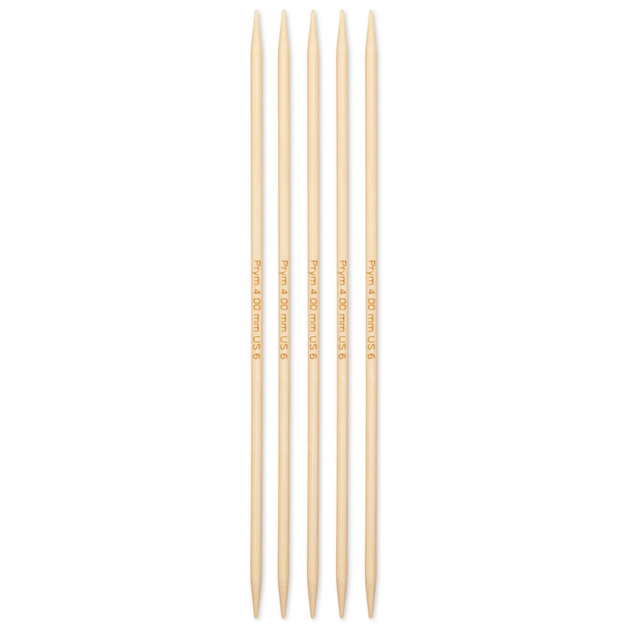 8" Double Point Knitting Needles, Bamboo - Image 13