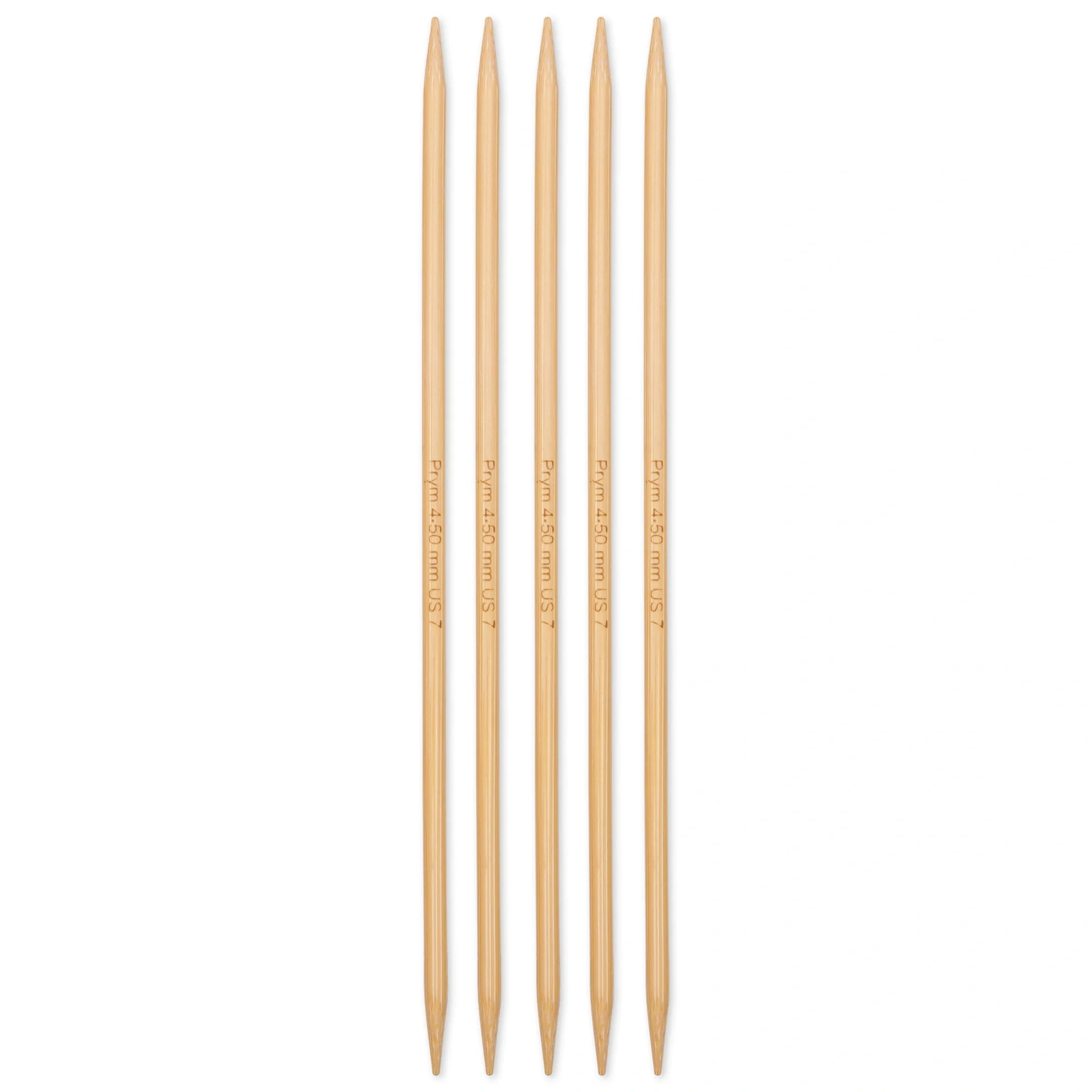 8" Double Point Knitting Needles, Bamboo - Image 16