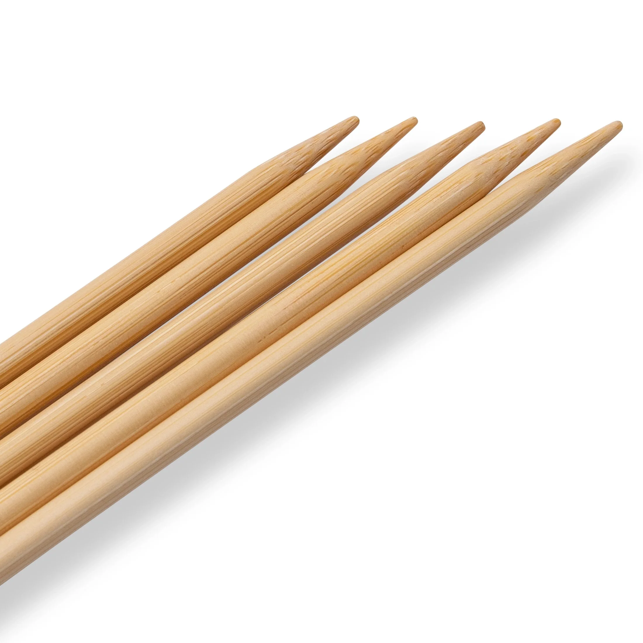 8" Double Point Knitting Needles, Bamboo - Image 18