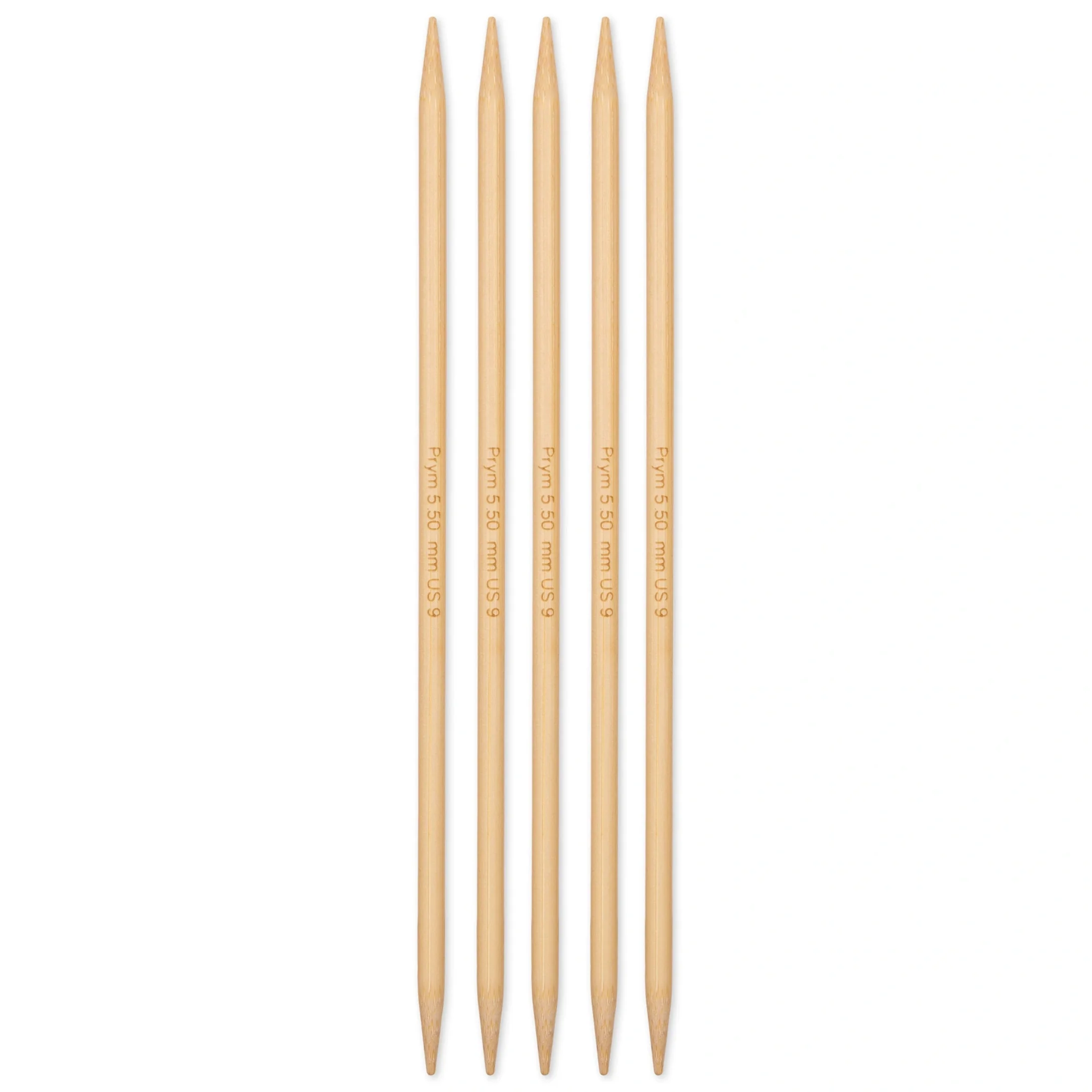 8" Double Point Knitting Needles, Bamboo - Image 22