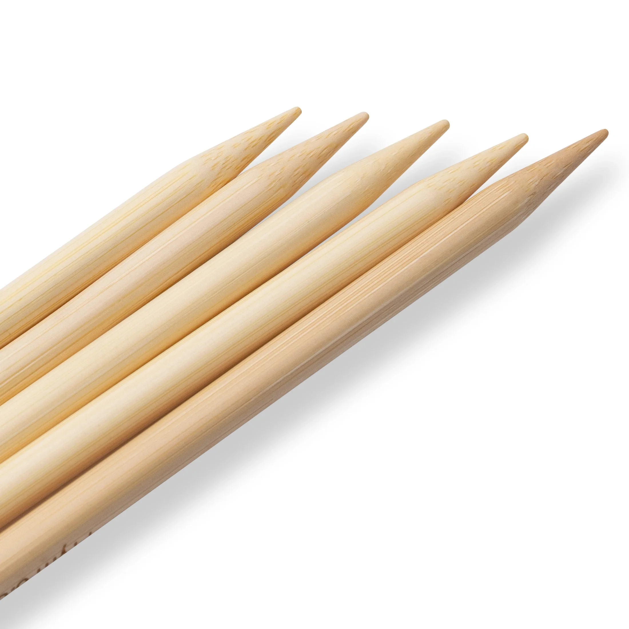 8" Double Point Knitting Needles, Bamboo - Image 27