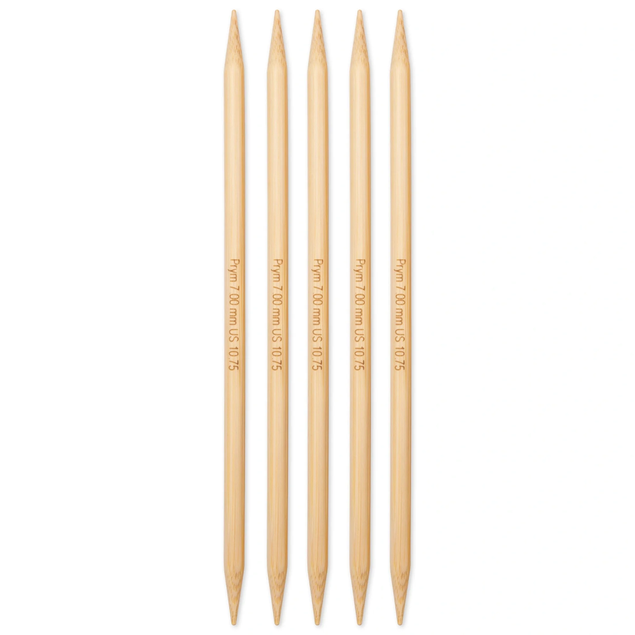 8" Double Point Knitting Needles, Bamboo - Image 28