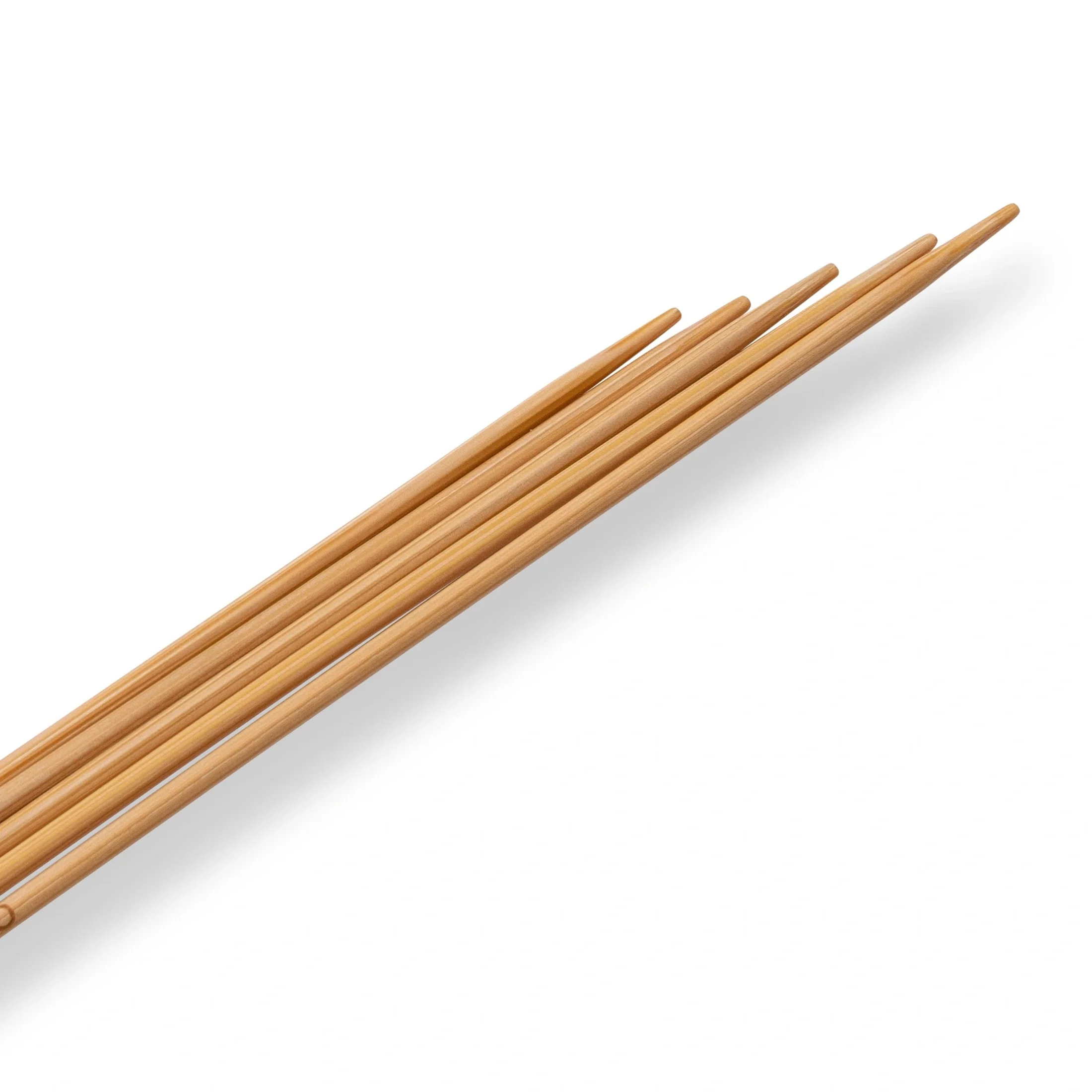 8" Double Point Knitting Needles, Bamboo - Image 3