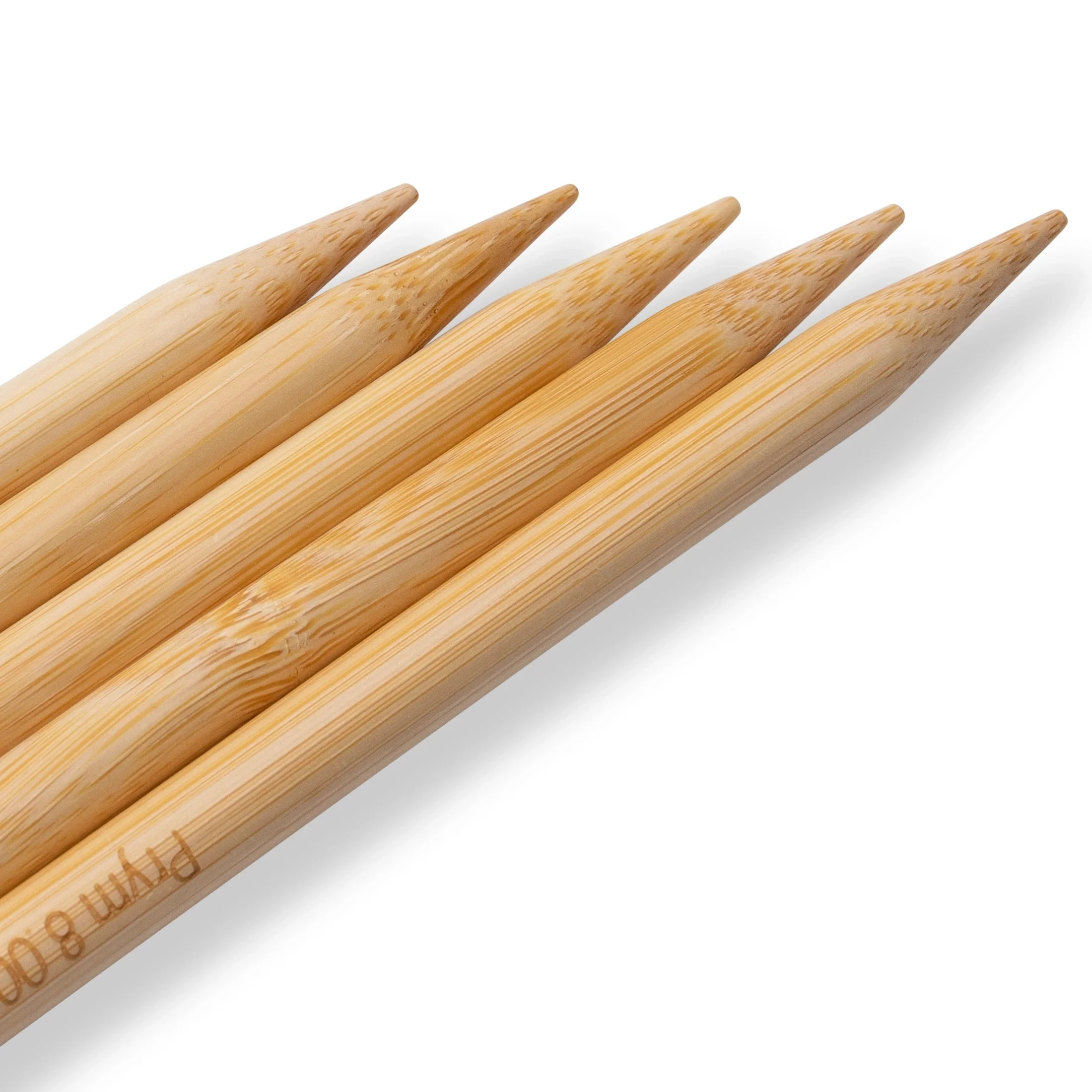 8" Double Point Knitting Needles, Bamboo - Image 33