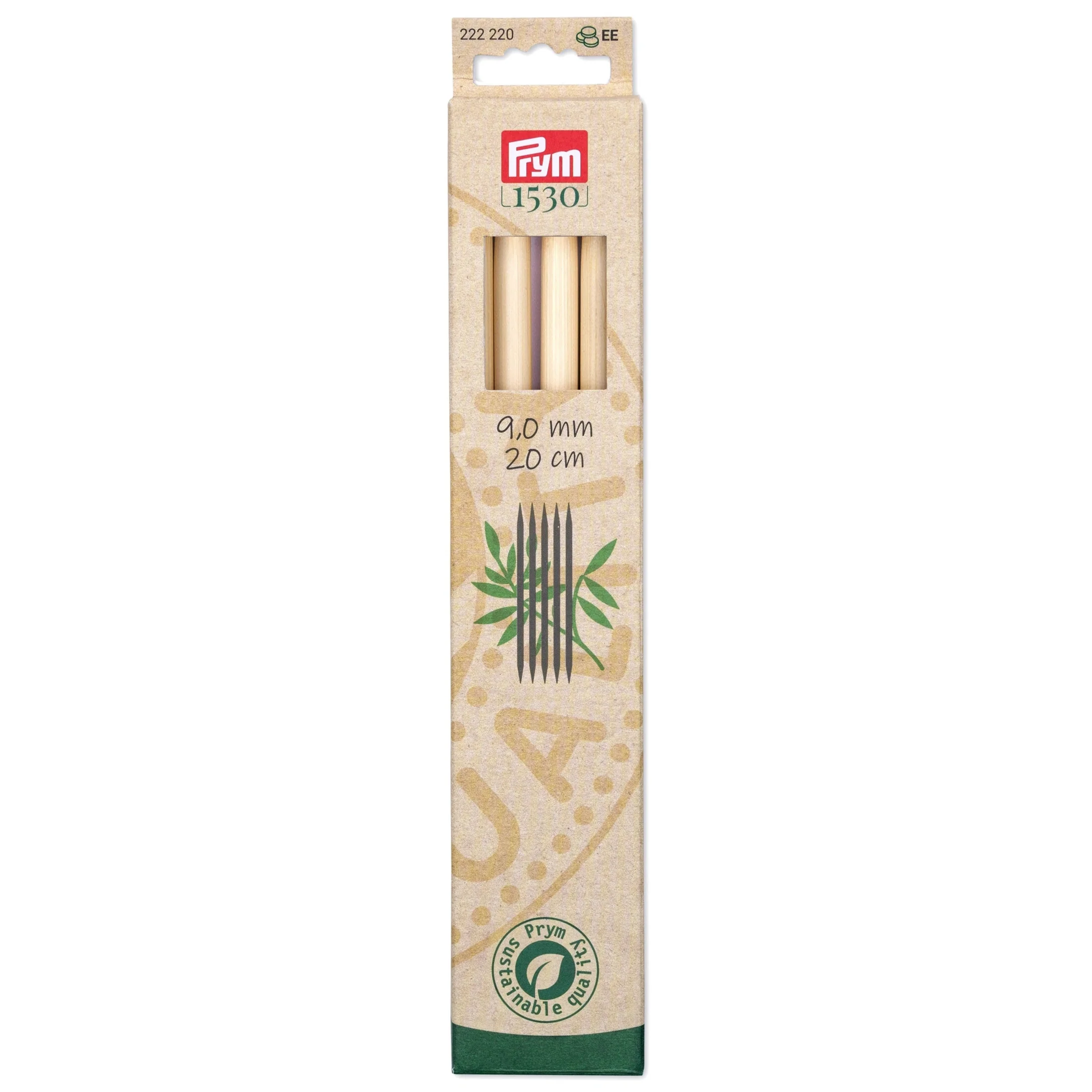 8" Double Point Knitting Needles, Bamboo - Image 35