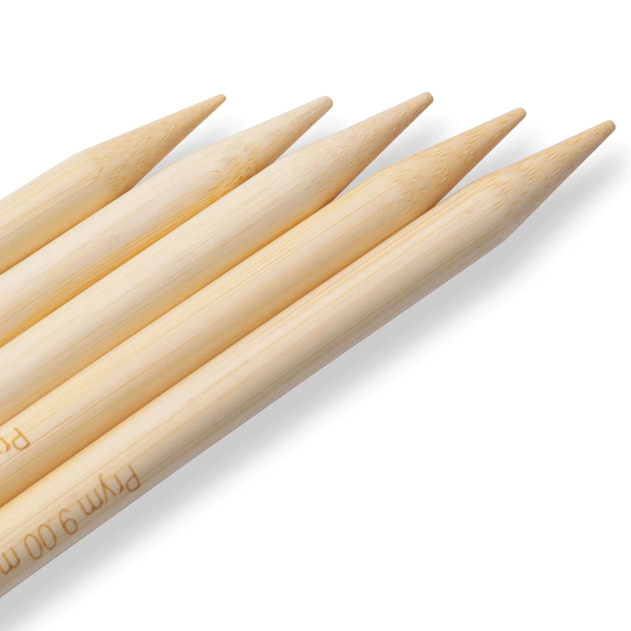 8" Double Point Knitting Needles, Bamboo - Image 36