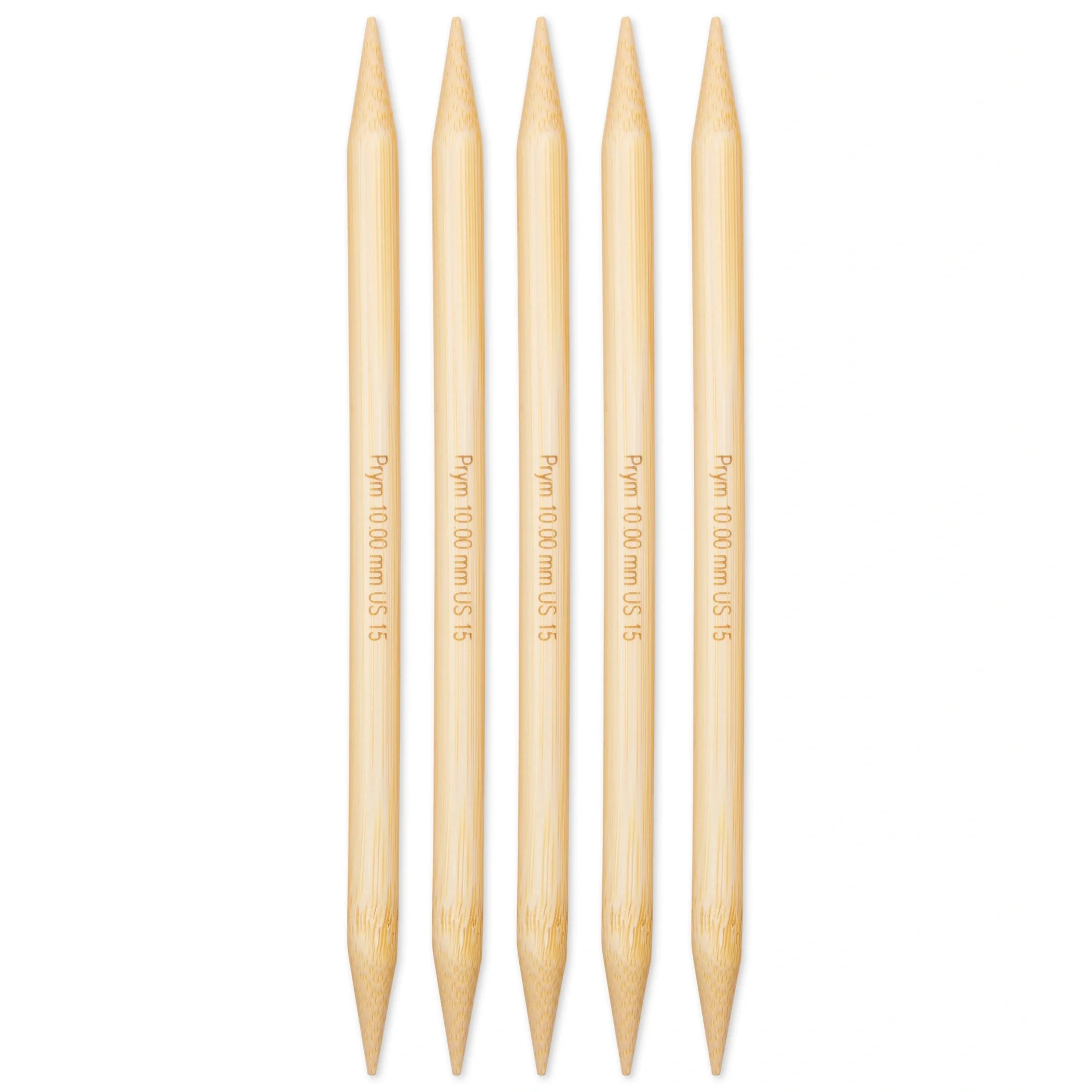 8" Double Point Knitting Needles, Bamboo - Image 37