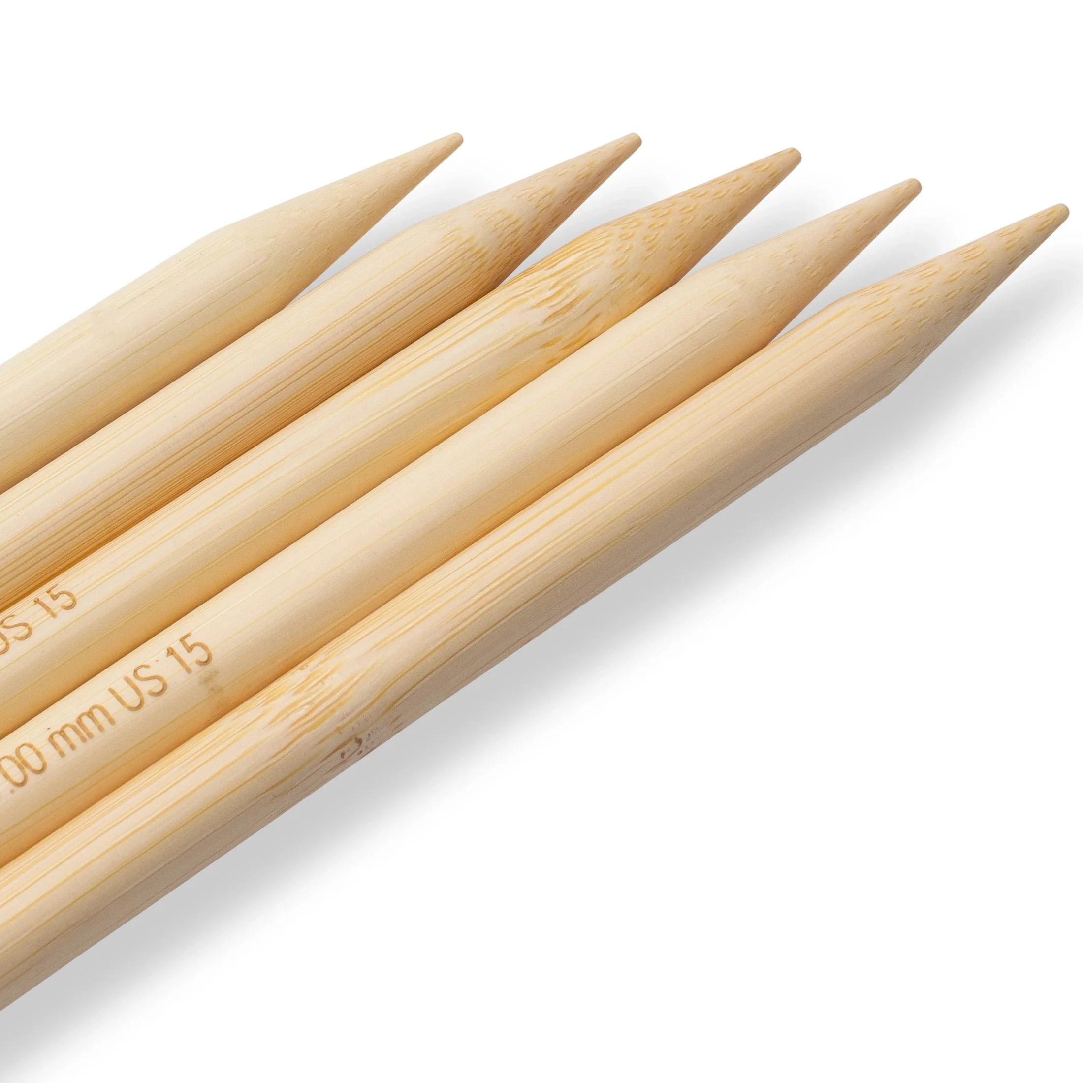 8" Double Point Knitting Needles, Bamboo - Image 39