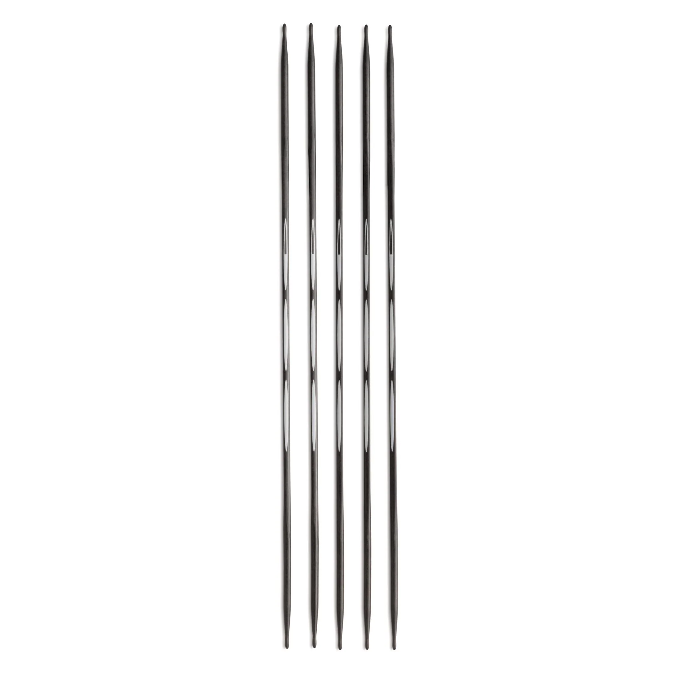 8" Ergonomic Double Point Knitting Needles, Carbon - Image 4