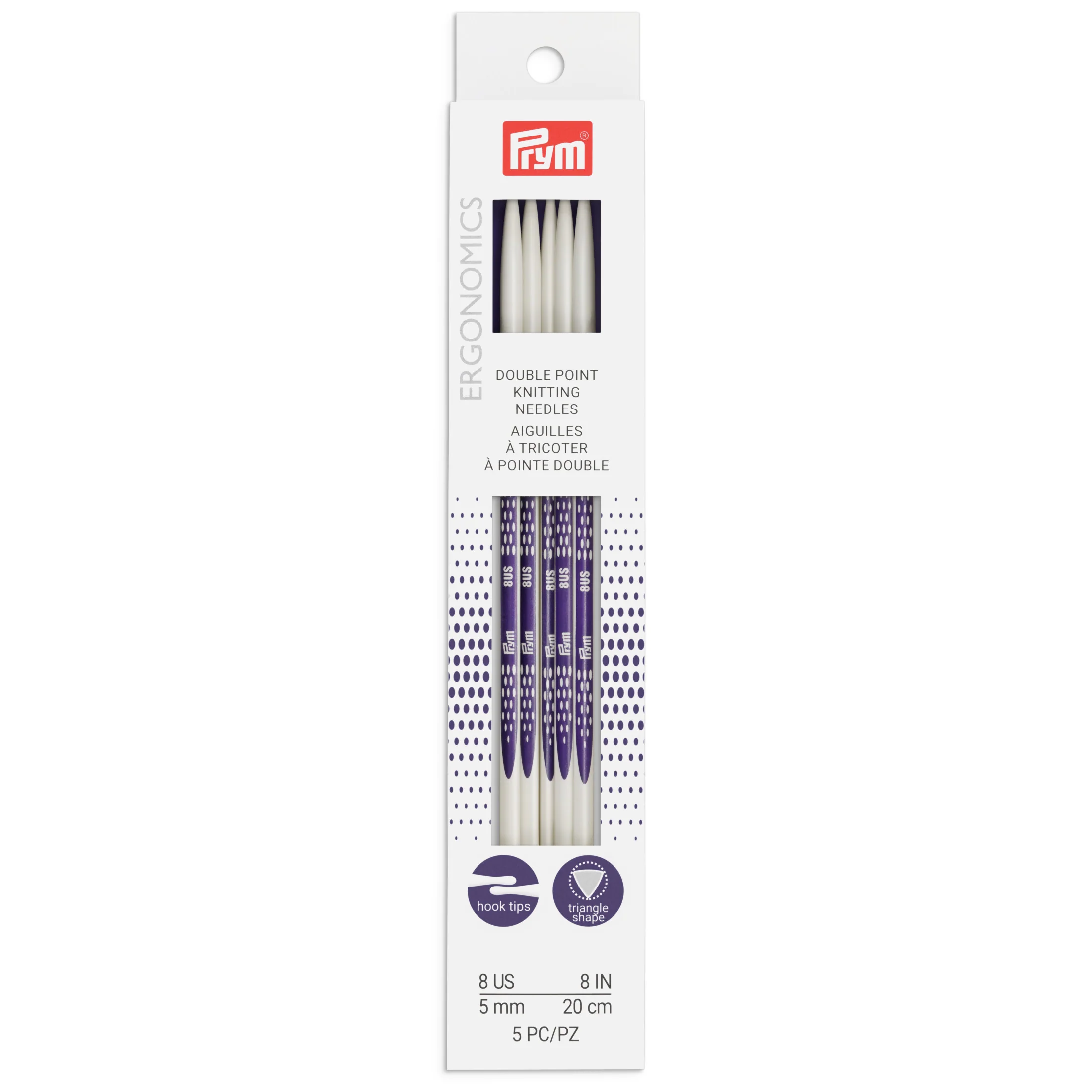 8" Ergonomic Double Point Knitting Needles - Image 22