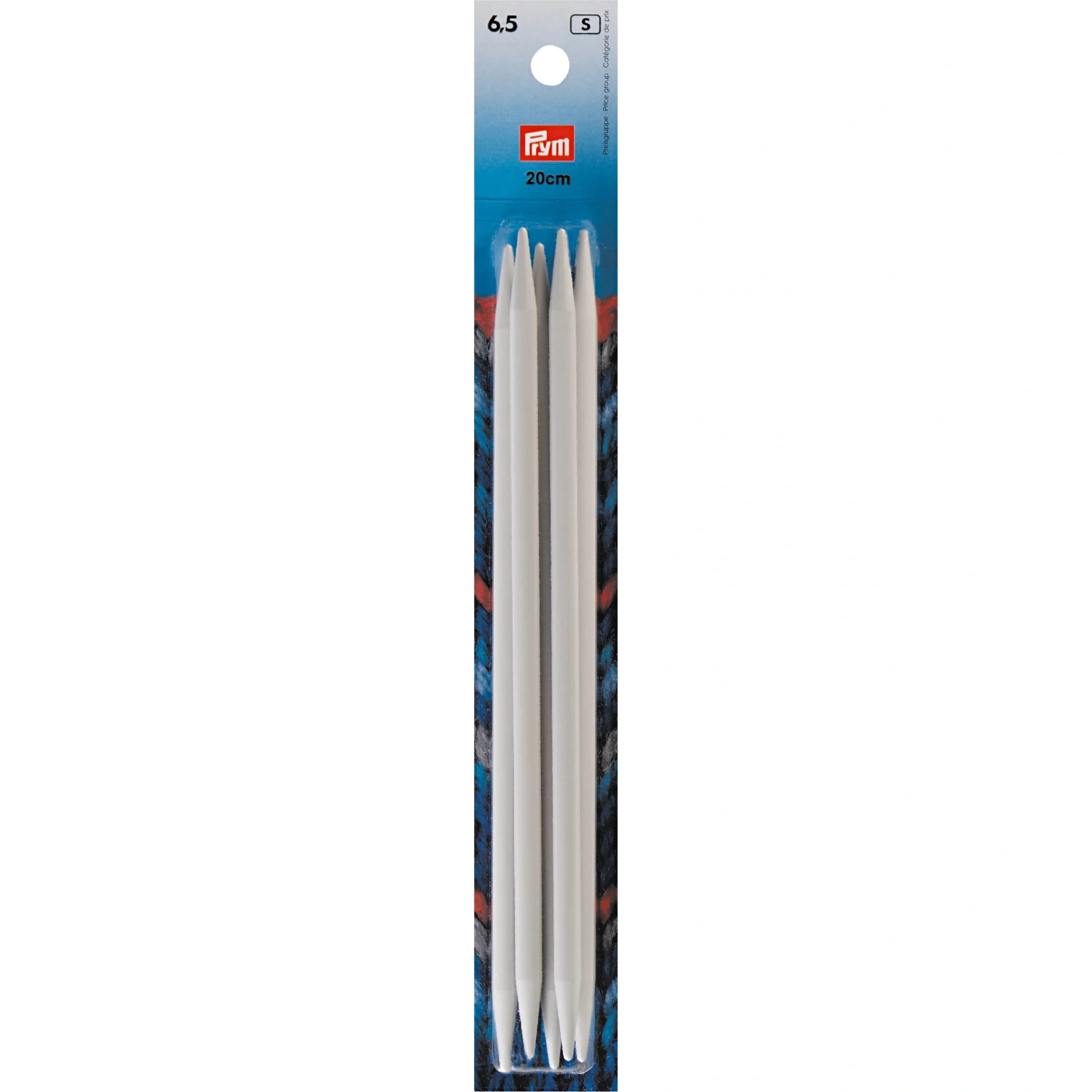 8" Double Point Knitting Needles, Plastic - Image 5