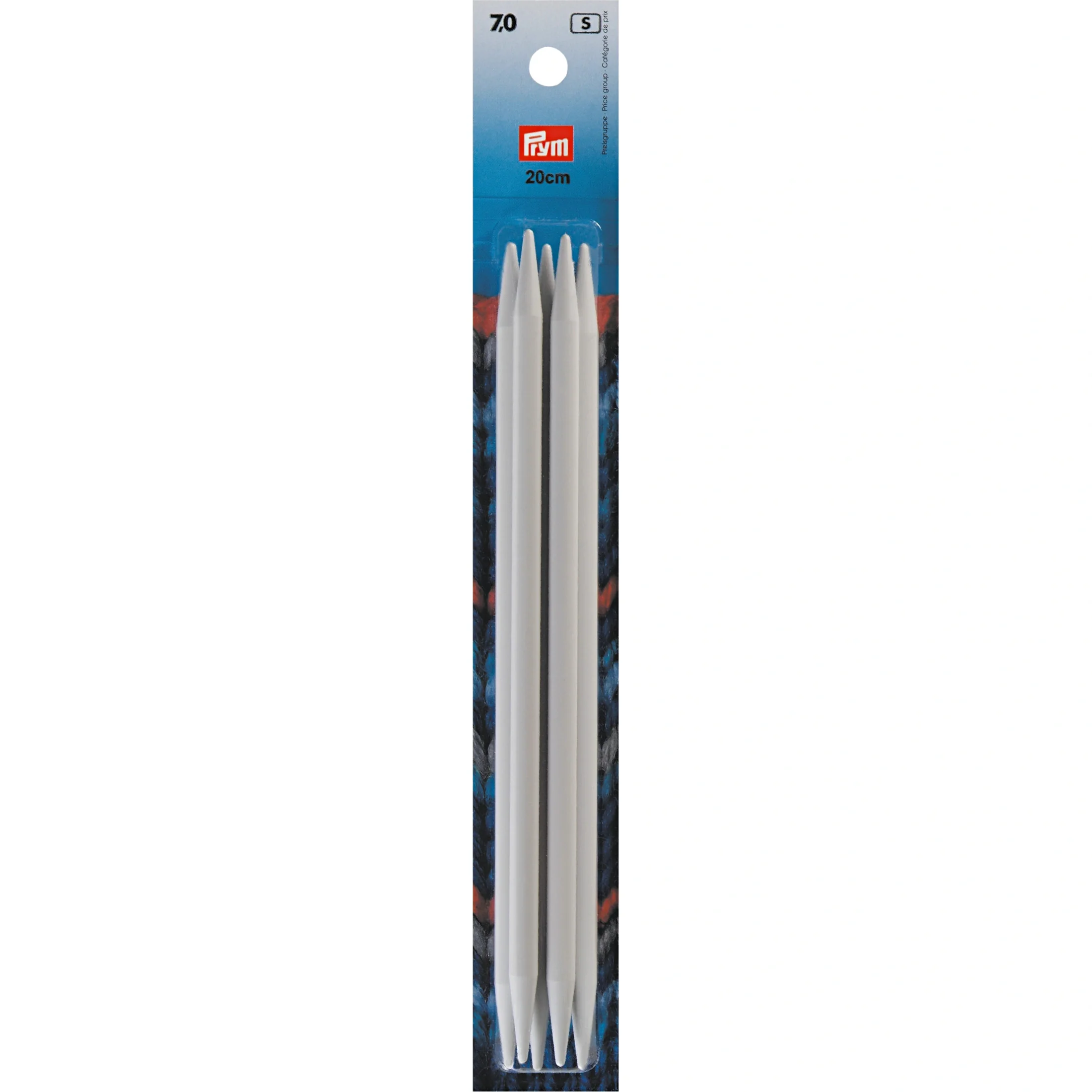8" Double Point Knitting Needles, Plastic - Image 6