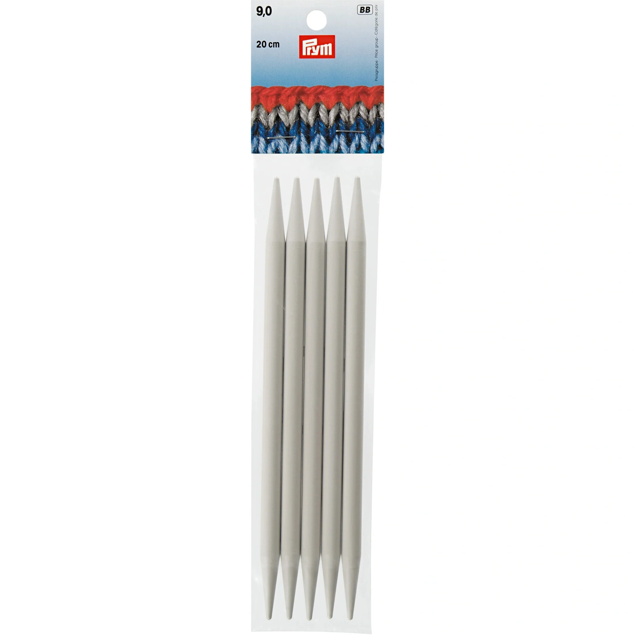8" Double Point Knitting Needles, Plastic - Image 8