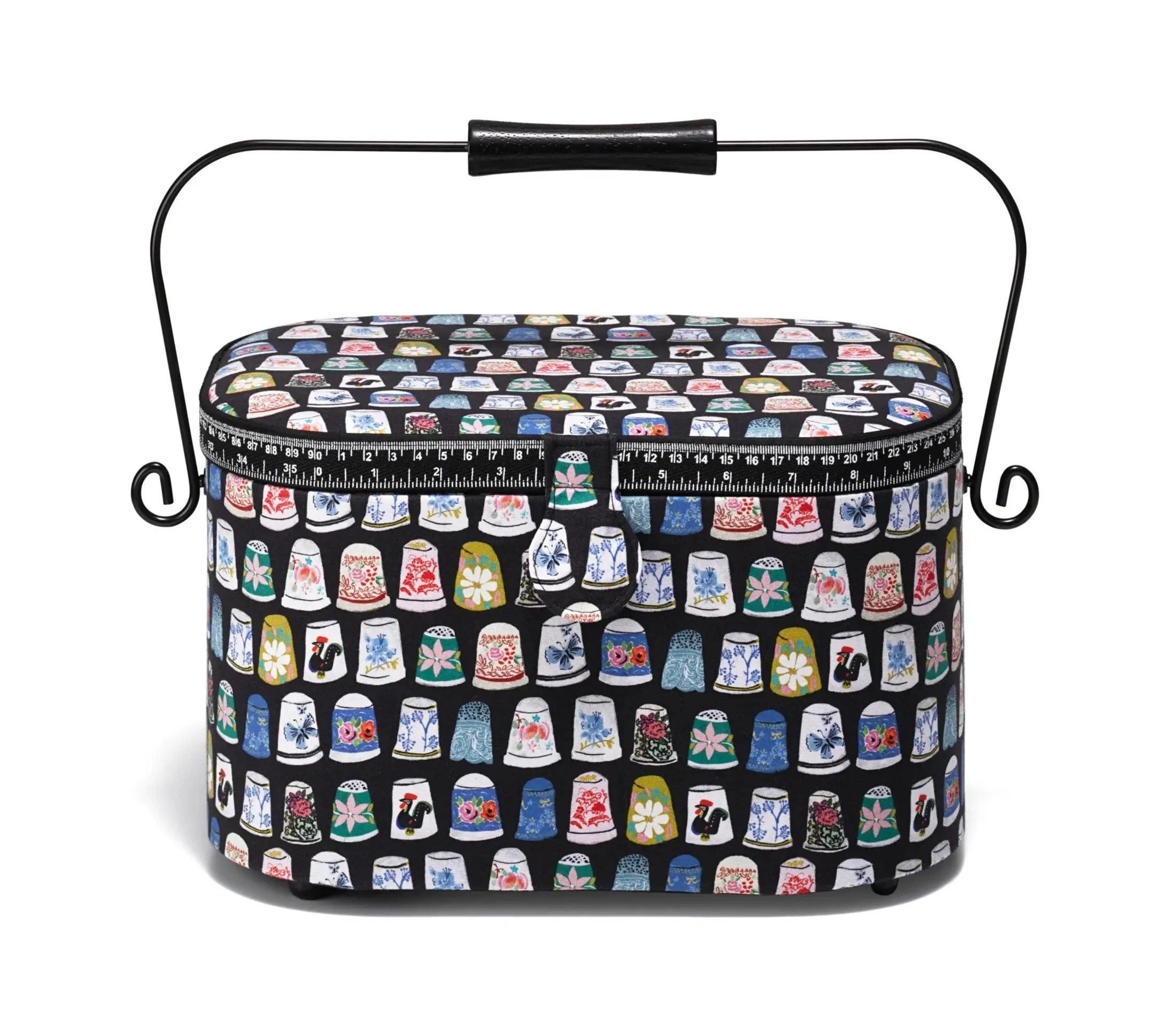 Oval Sewing Basket, Large - Image 10