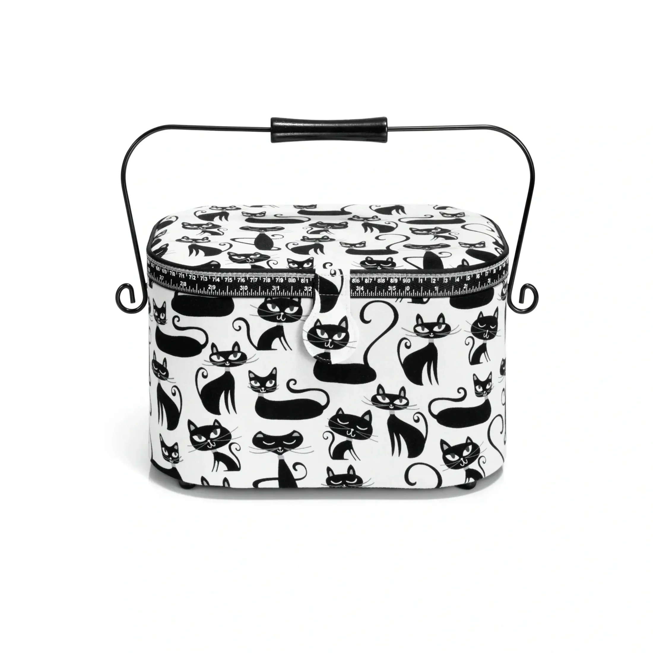 Oval Sewing Basket, Large - Image 4