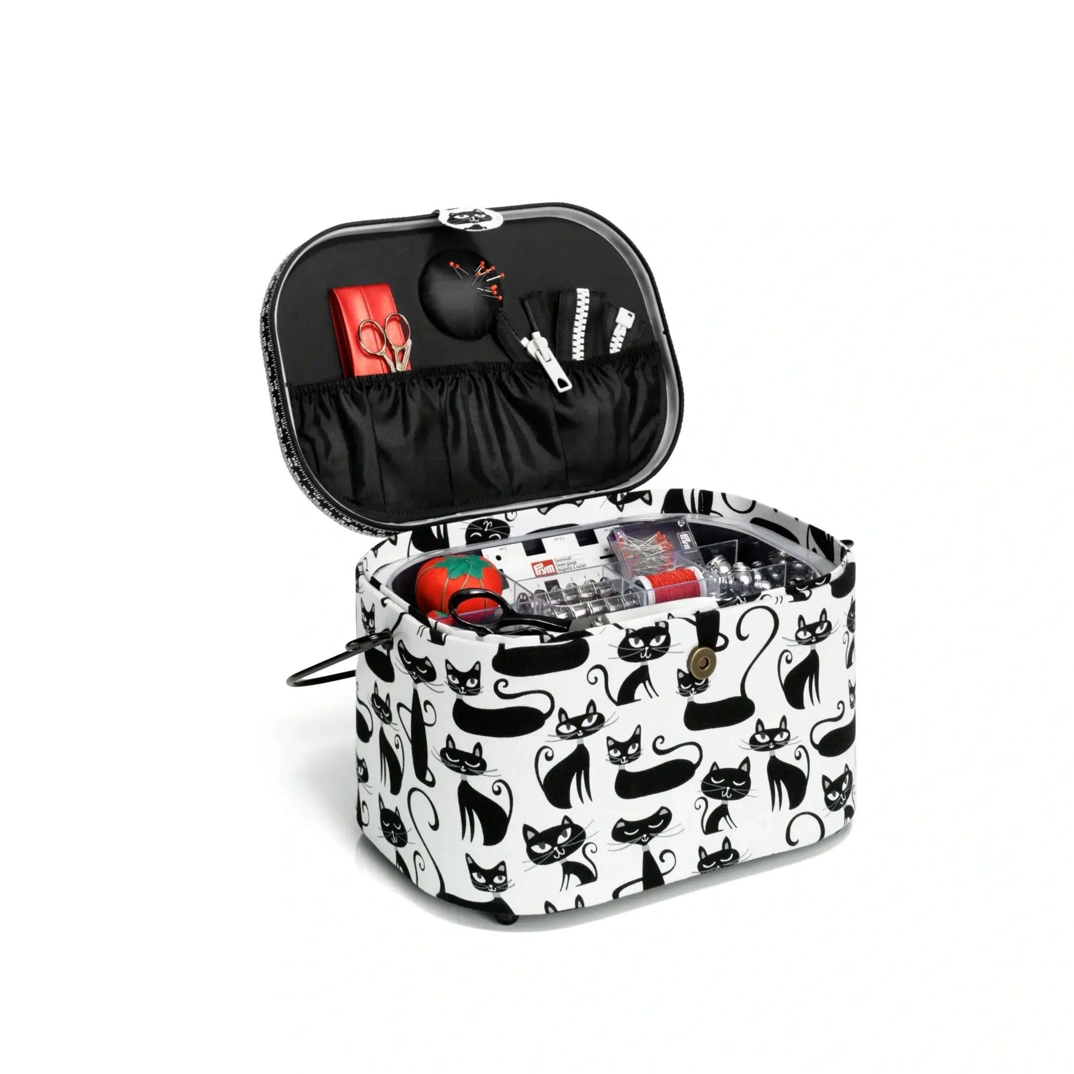 Oval Sewing Basket, Large - Image 5