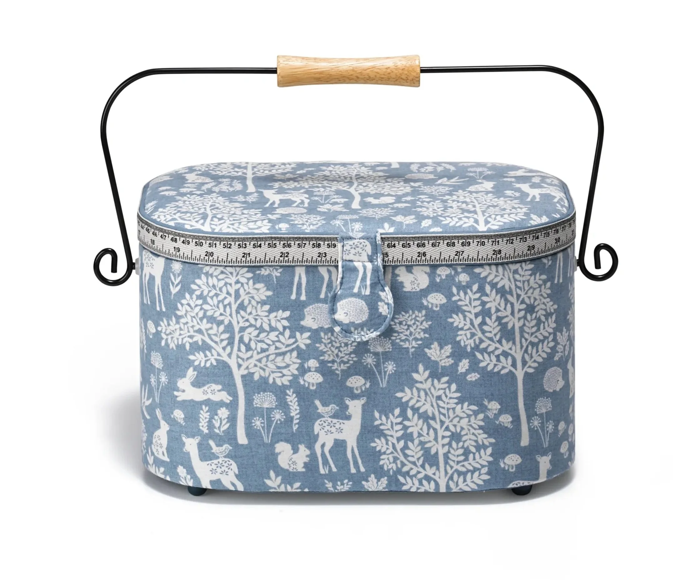 Oval Sewing Basket, Large - Image 7