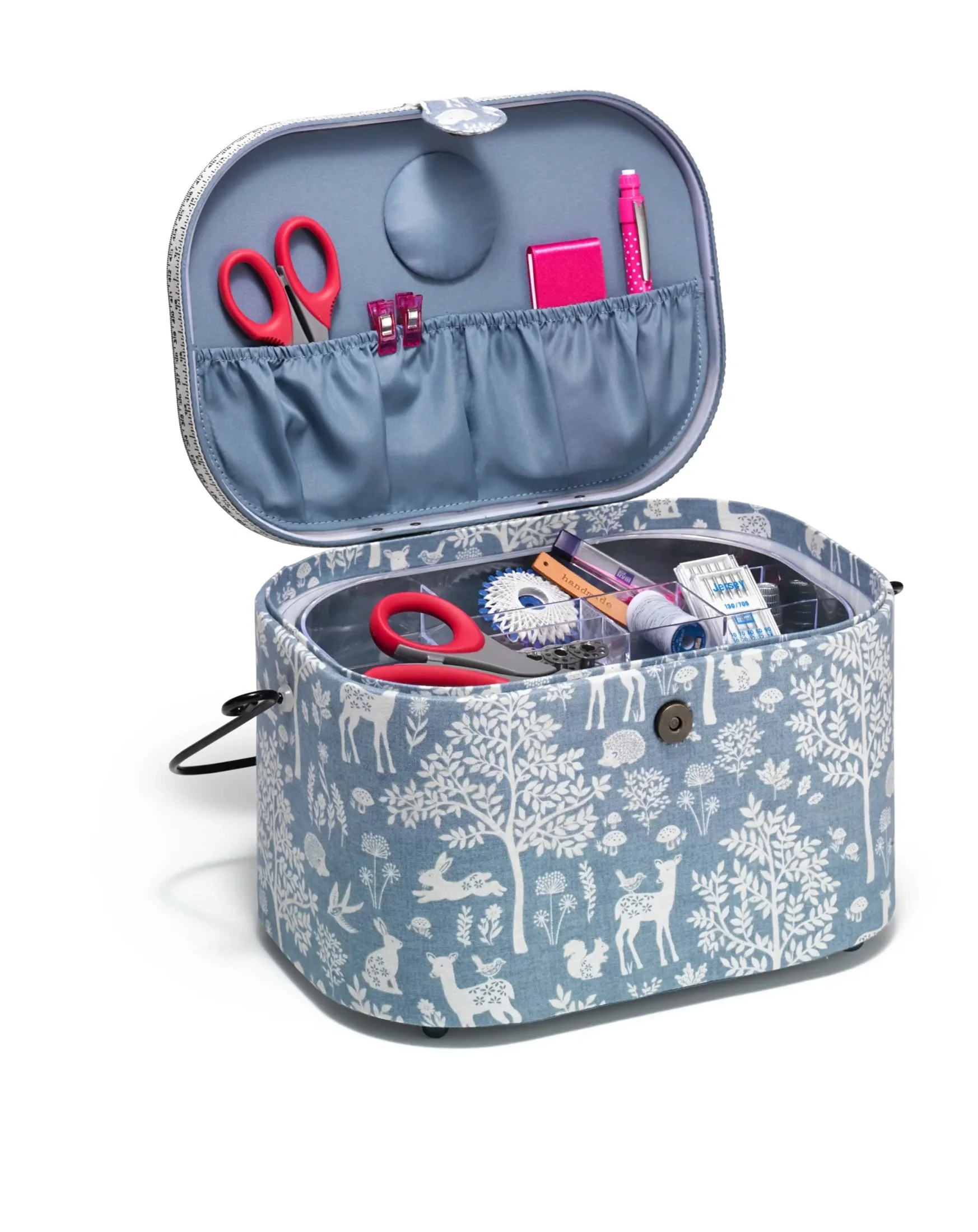 Oval Sewing Basket, Large - Image 8