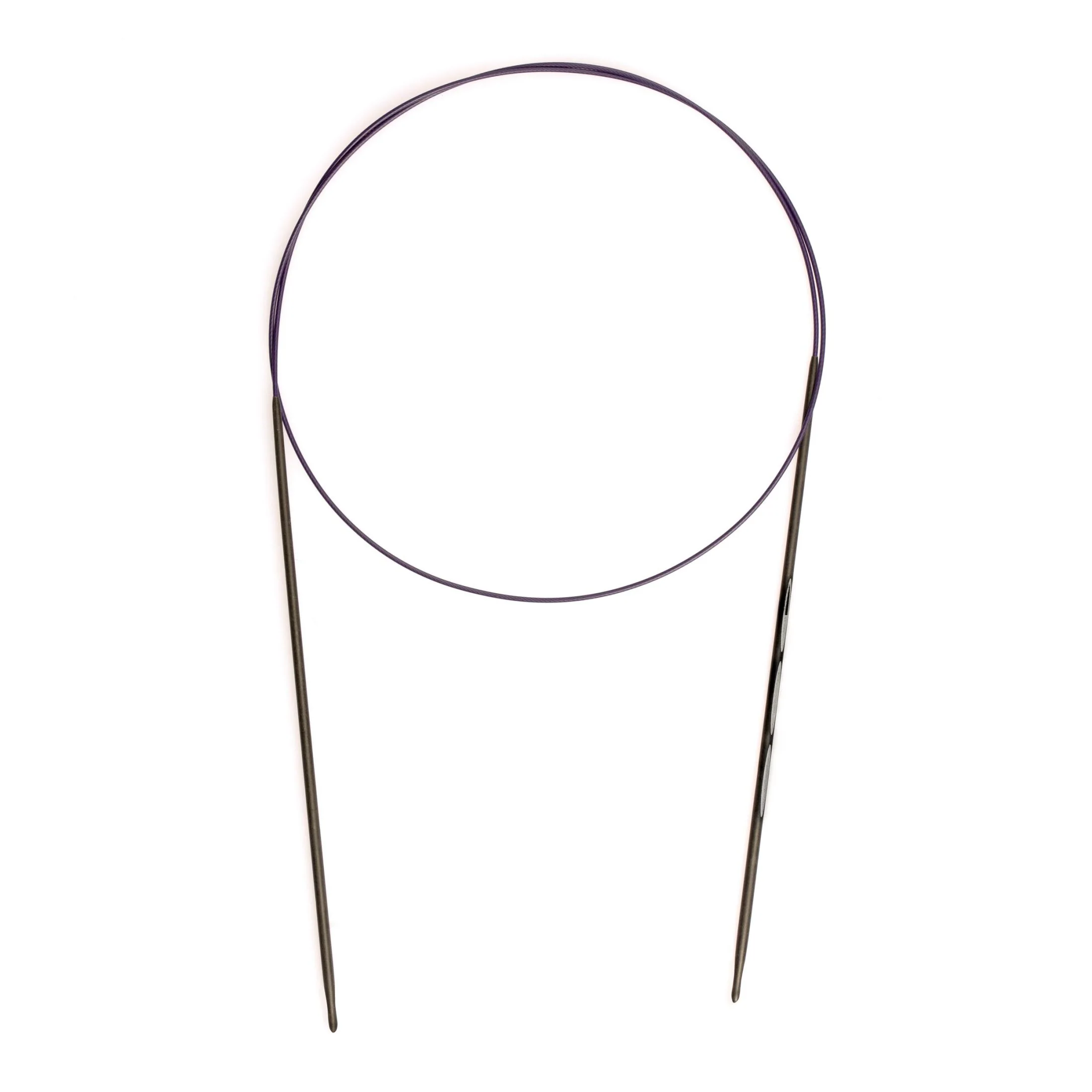 Ergonomic Circular Knitting Needles, Carbon, 2.5mm