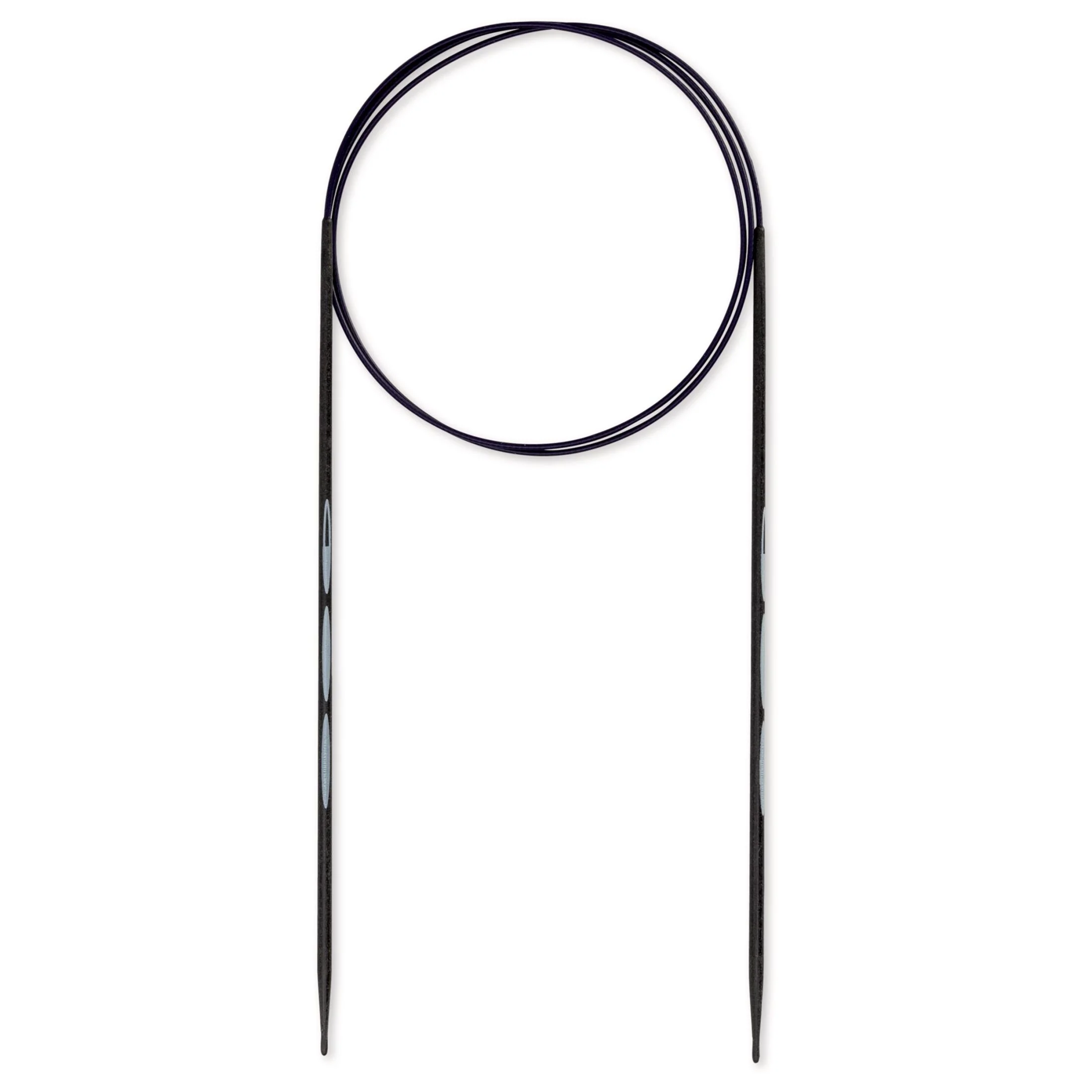 Ergonomic Circular Knitting Needles, Carbon, 2.5mm - Image 3