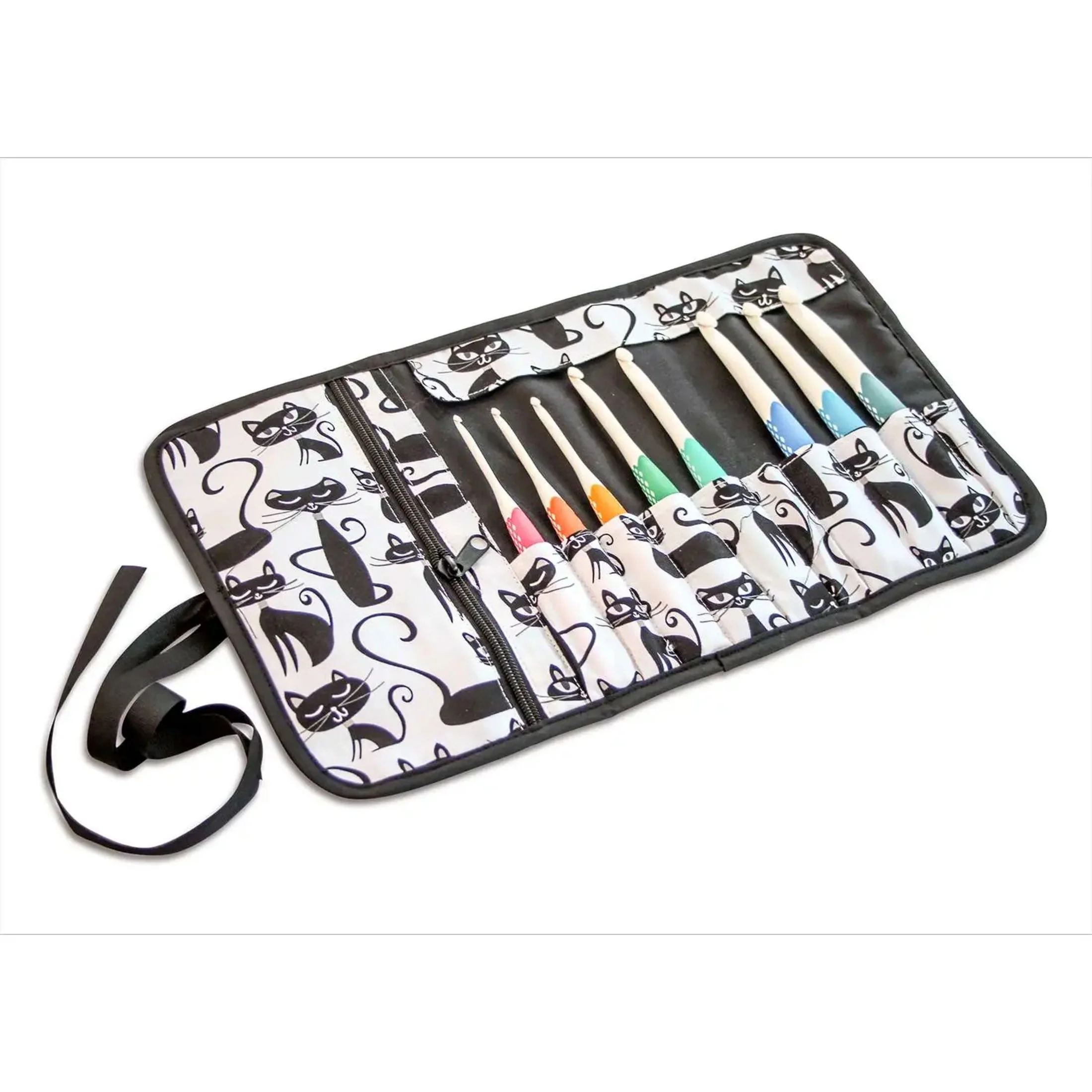 Needle & Crochet Hook Roll-Up Storage Case - Image 5