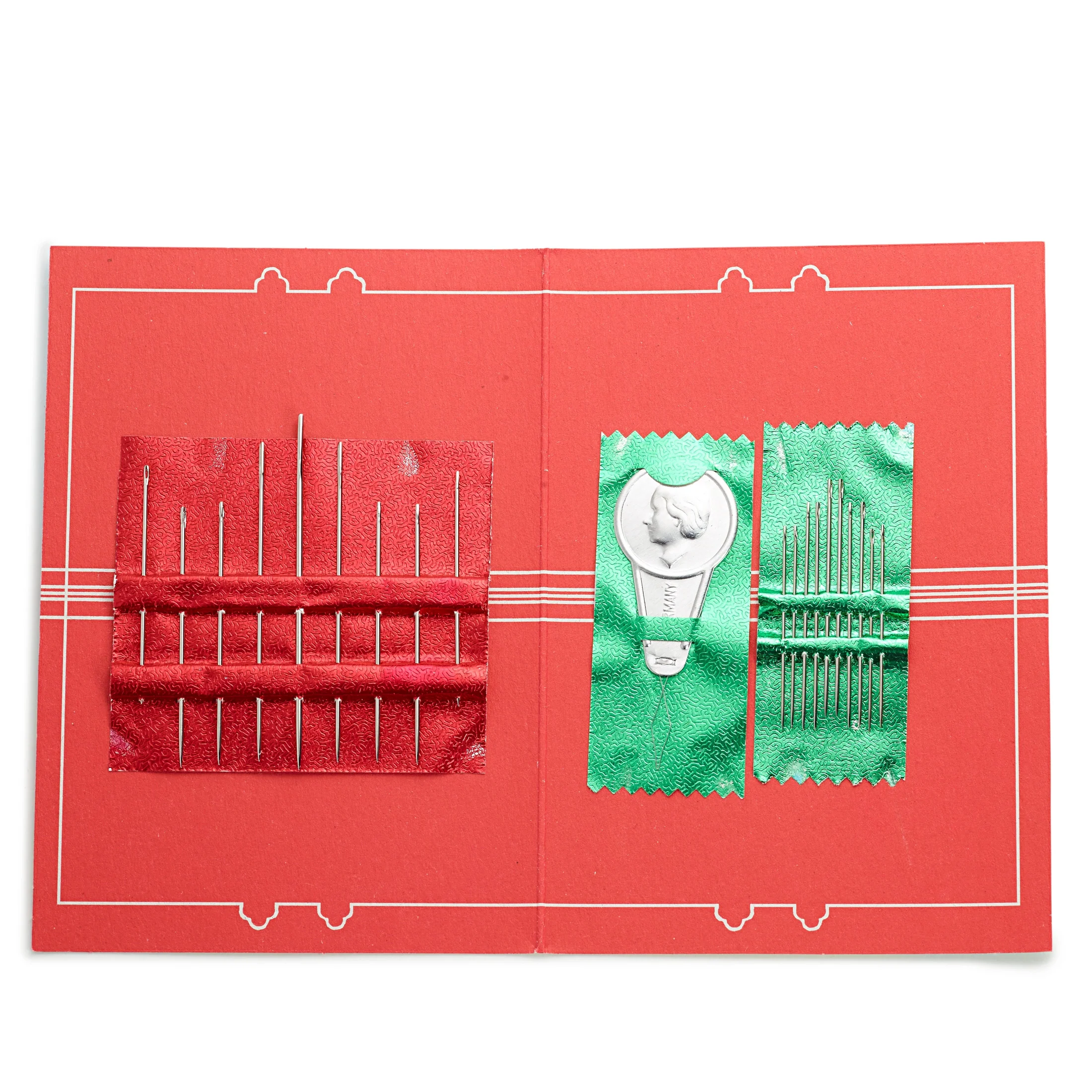 Darning Hand Needles & Threader with Needle Folder, Assorted - Image 2