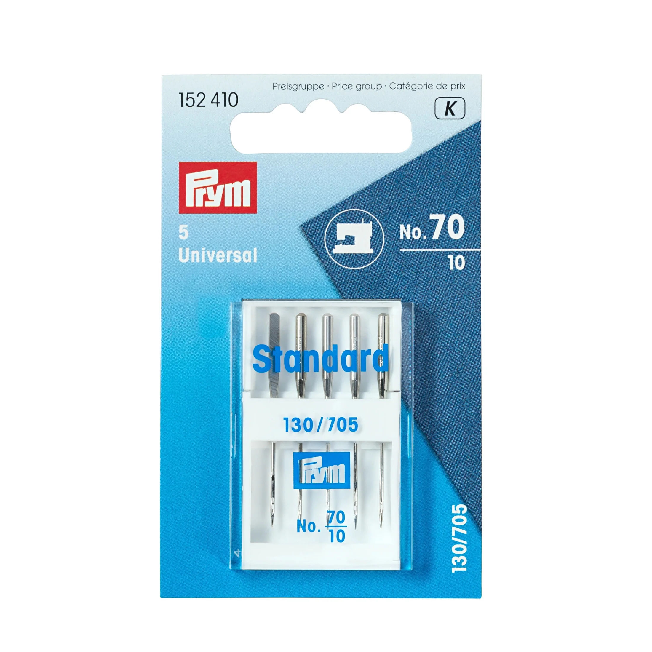 Universal Sewing Machine Needles, 5 pc