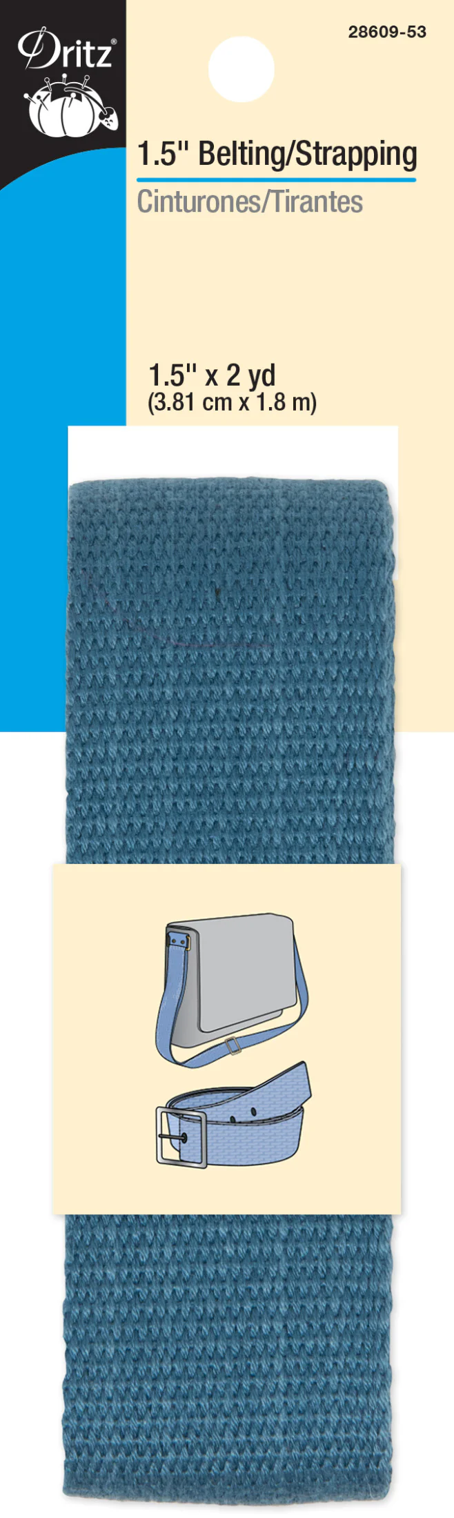 1-1/2" Polypro Belting & Strapping, 2 yd - Image 10