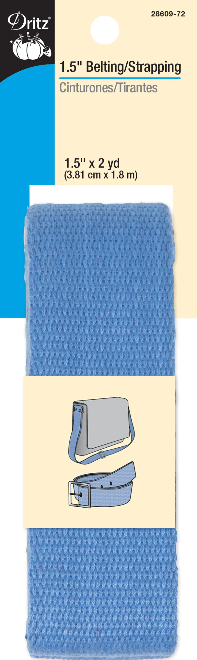 1-1/2" Polypro Belting & Strapping, 2 yd - Image 8