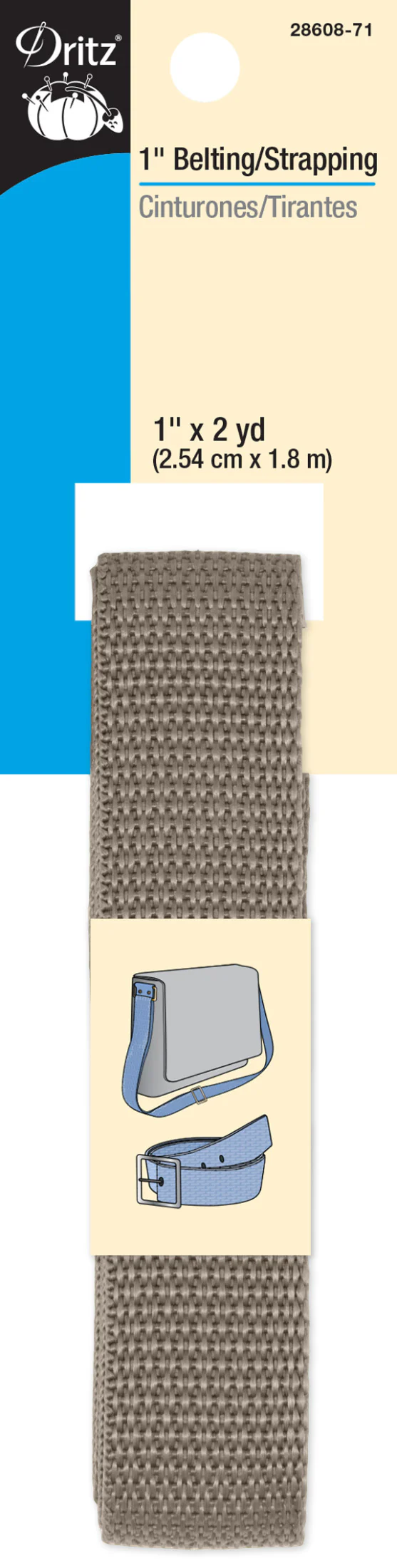 1" Polypro Belting & Strapping, 2 yd - Image 13