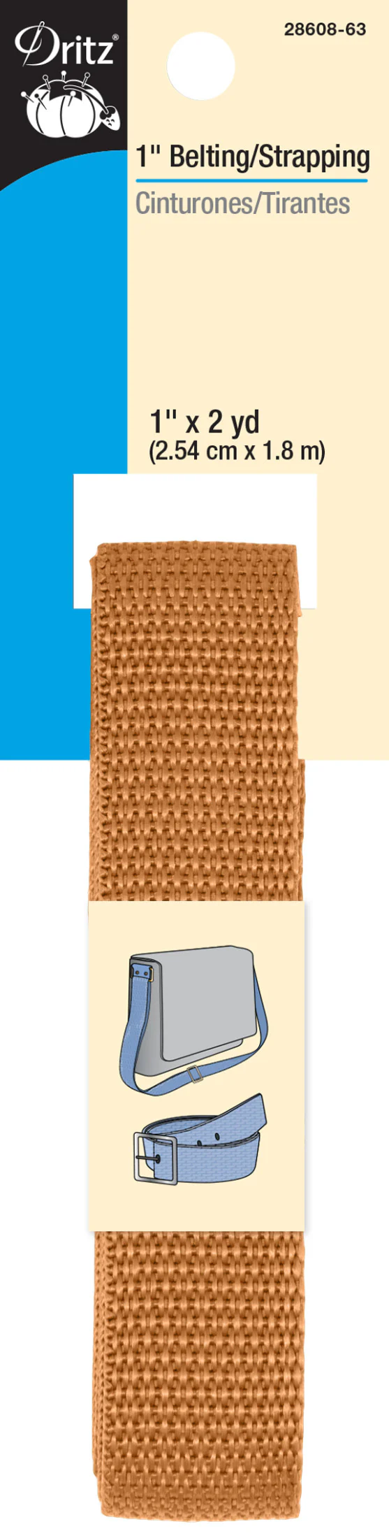 1" Polypro Belting & Strapping, 2 yd - Image 15