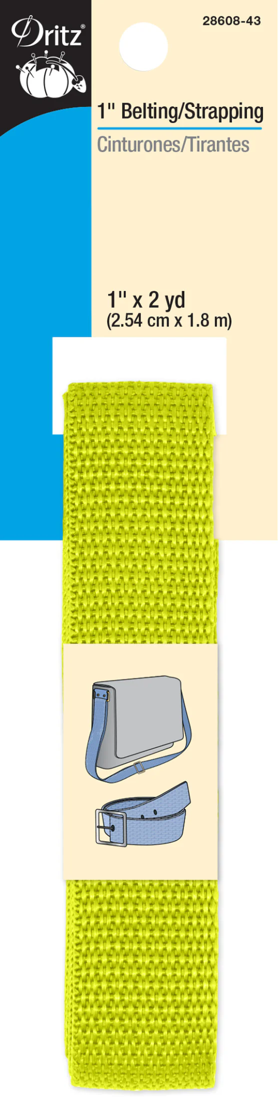 1" Polypro Belting & Strapping, 2 yd - Image 3