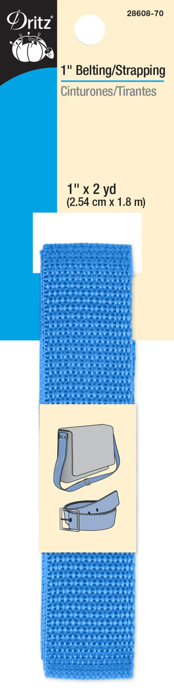1" Polypro Belting & Strapping, 2 yd - Image 7